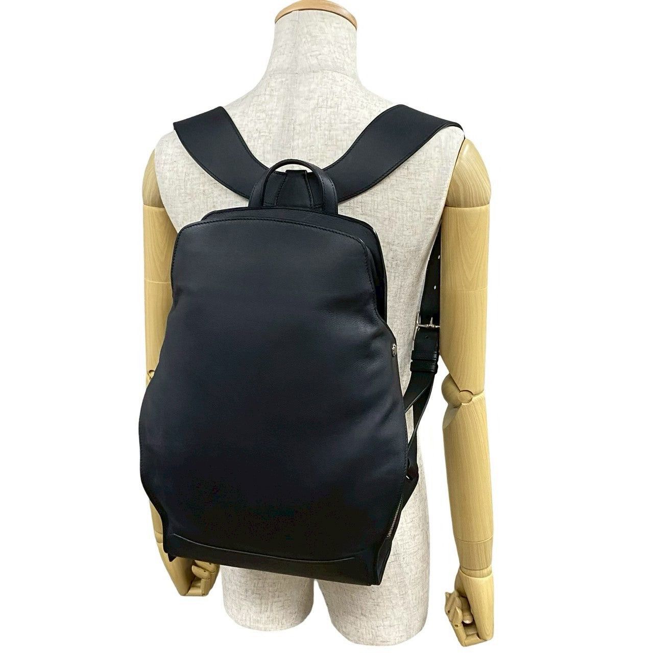 Hermes Hermes Backpack Blue Leather Size ONE SIZE - 2 Thumbnail