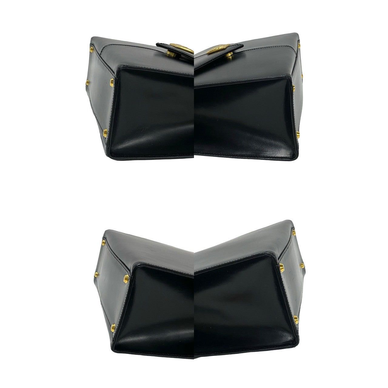 Yves Saint Laurent Yves Saint Laurent Handbag Black Leather Size ONE SIZE - 7 Thumbnail