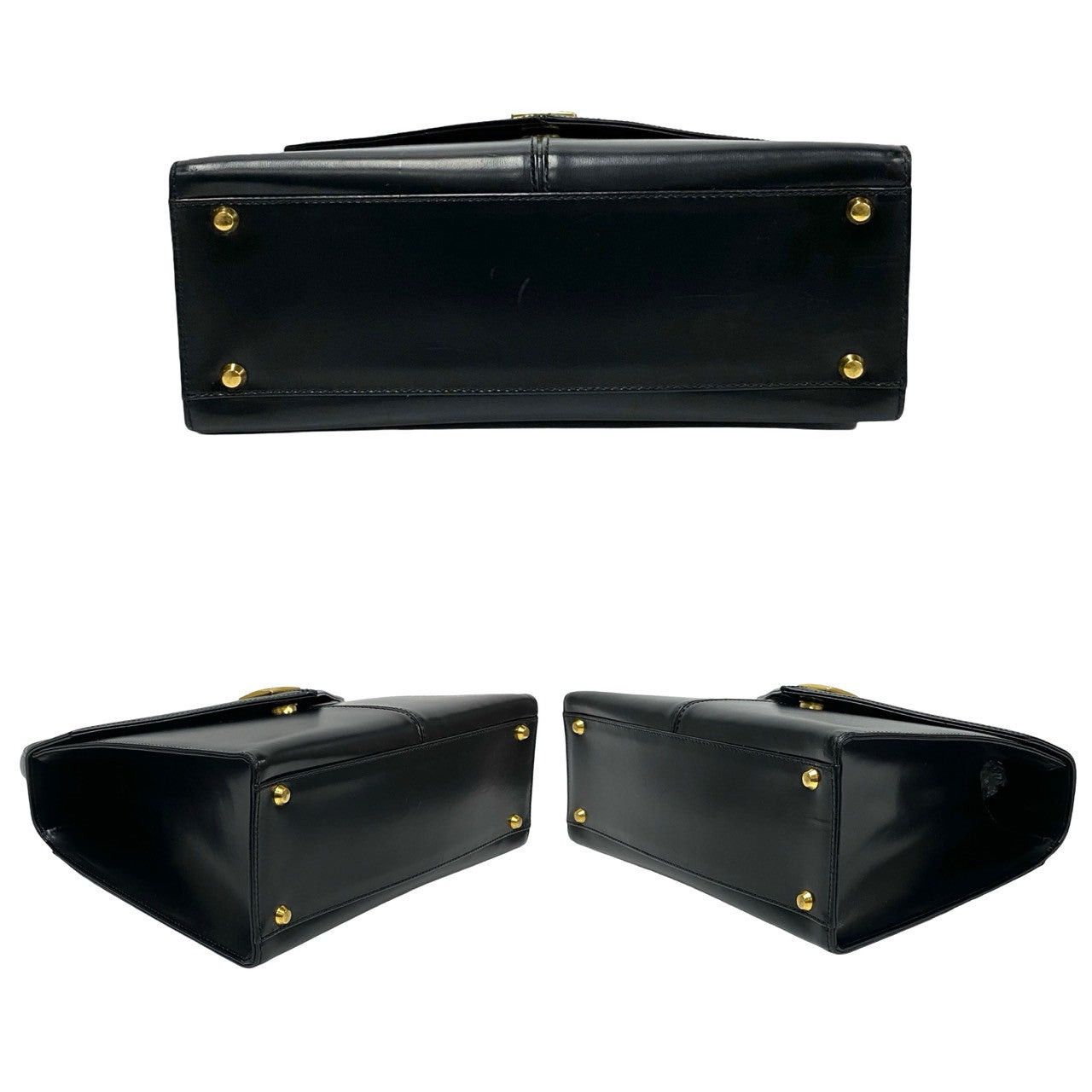 Yves Saint Laurent Yves Saint Laurent Handbag Black Leather Size ONE SIZE - 6 Thumbnail