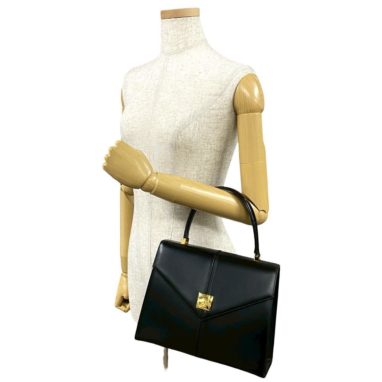 Yves Saint Laurent Yves Saint Laurent Handbag Black Leather Size ONE SIZE - 2 Thumbnail