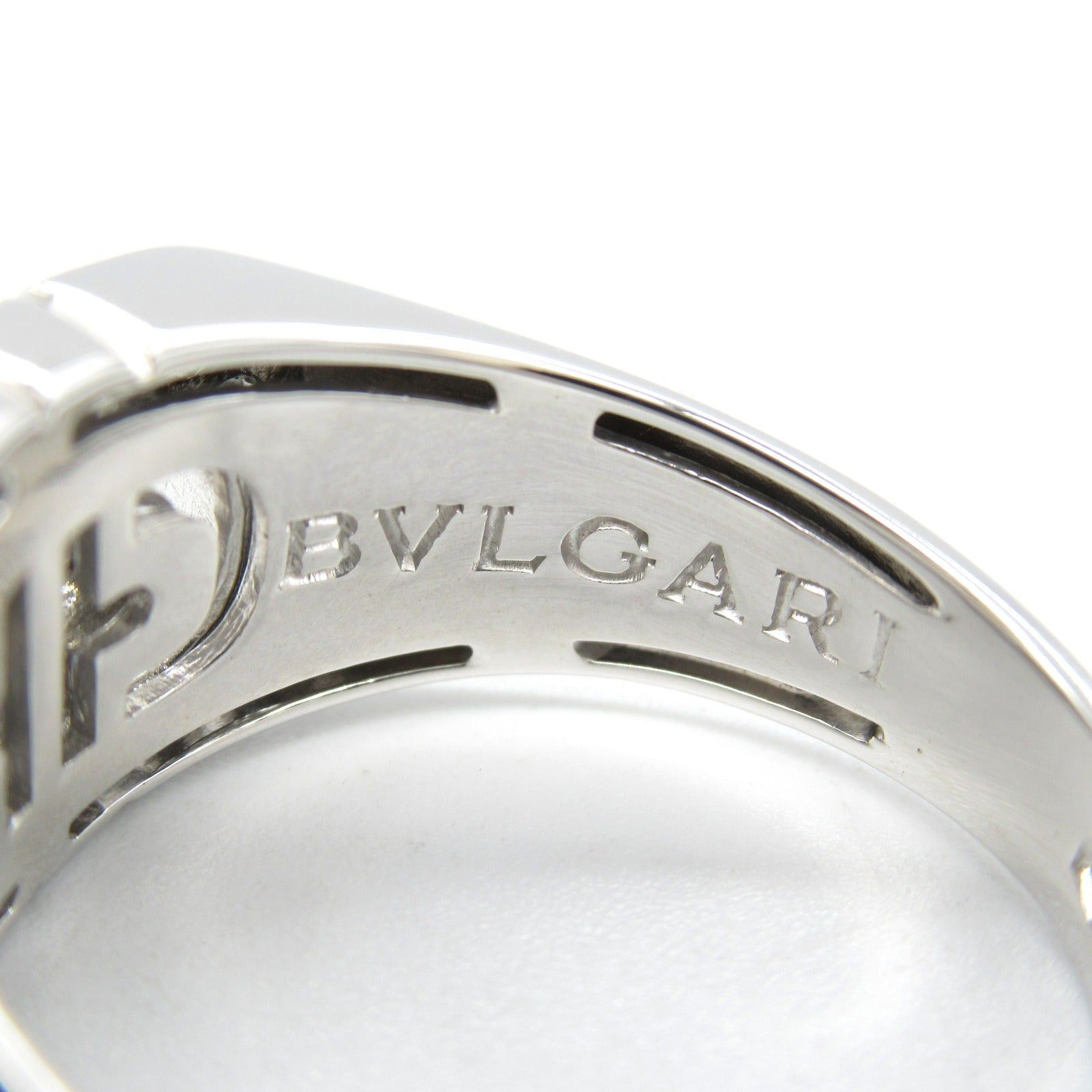 Bvlgari Bvlgari Parentesi Diamond Ring K18Wg (White Gold) Clear Size ONE SIZE - 4 Thumbnail