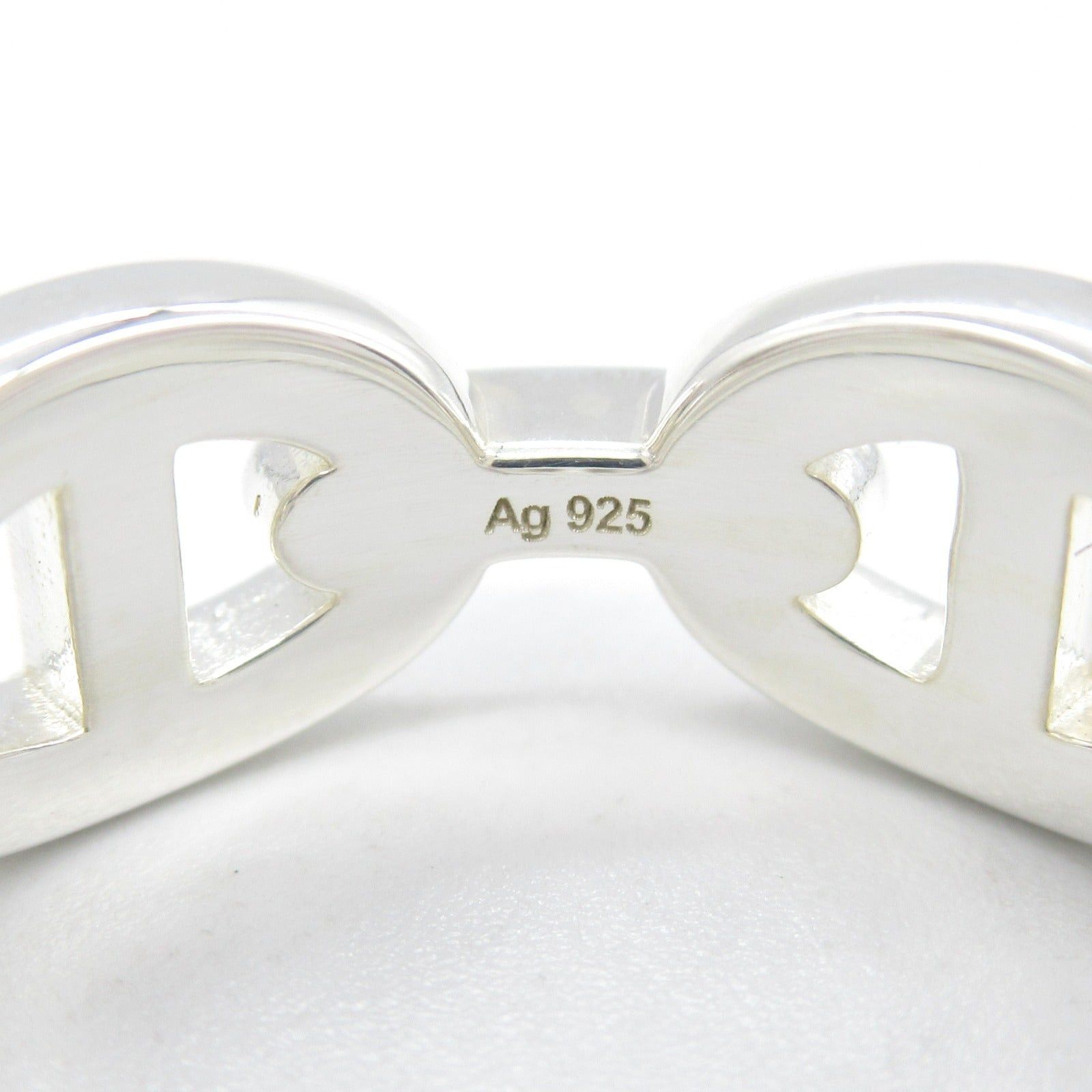 Hermes Hermes Chaine Anchaine Ring 925 Silver Size ONE SIZE - 5 Thumbnail