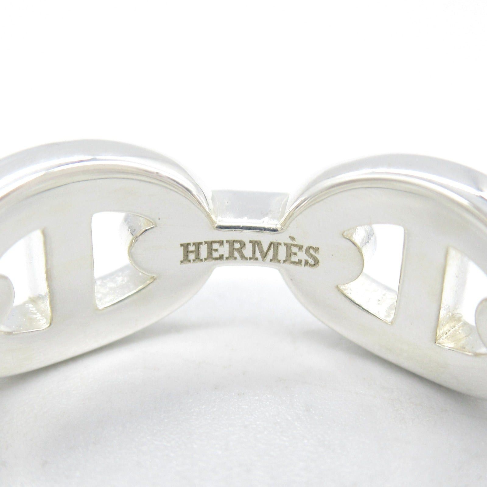 Hermes Hermes Chaine Anchaine Ring 925 Silver Size ONE SIZE - 4 Thumbnail