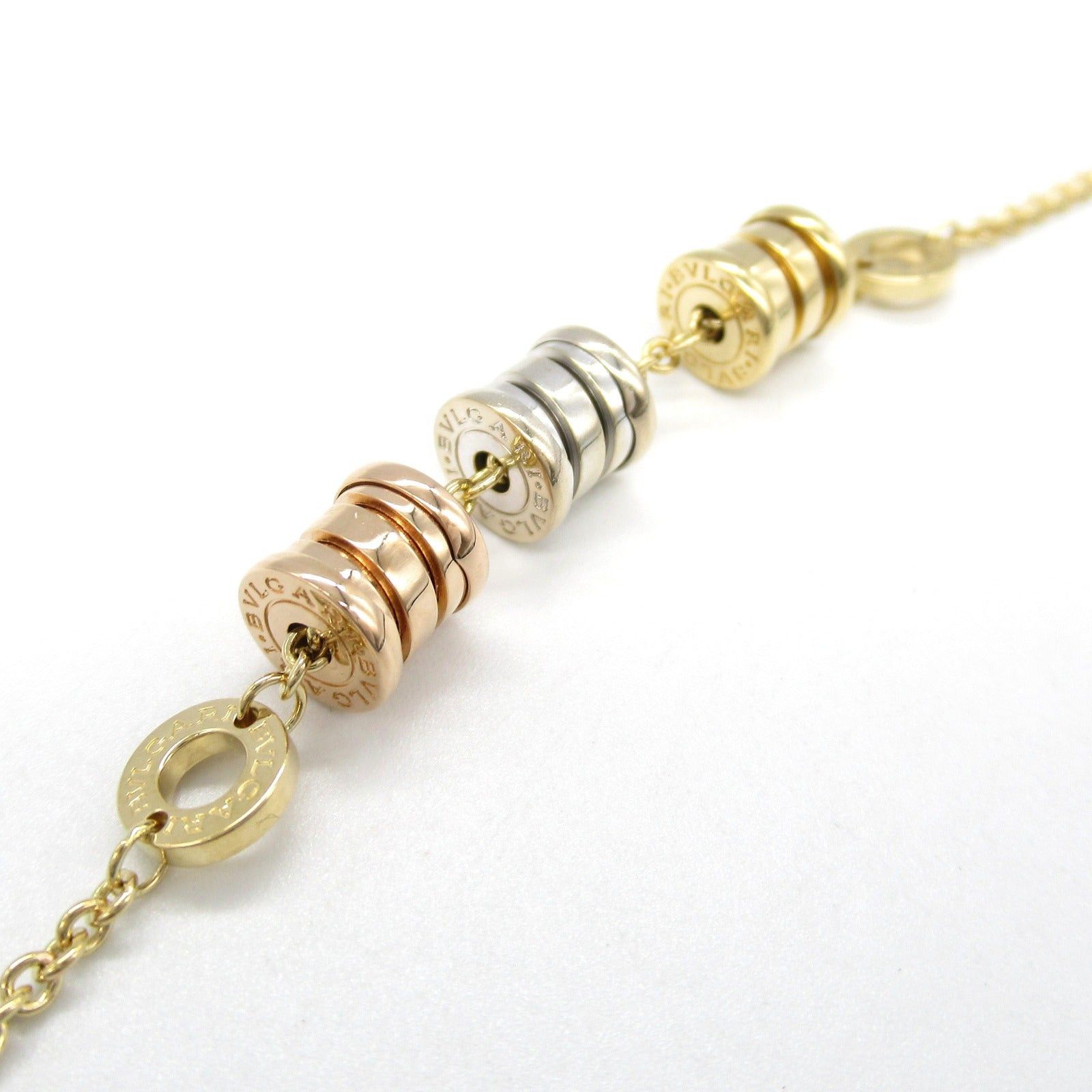 Bvlgari Bvlgari B Zero One Element Bracelet K18 (Yellow Gold) K18Wg (White (Pink Gold Size ONE SIZE - 4 Thumbnail