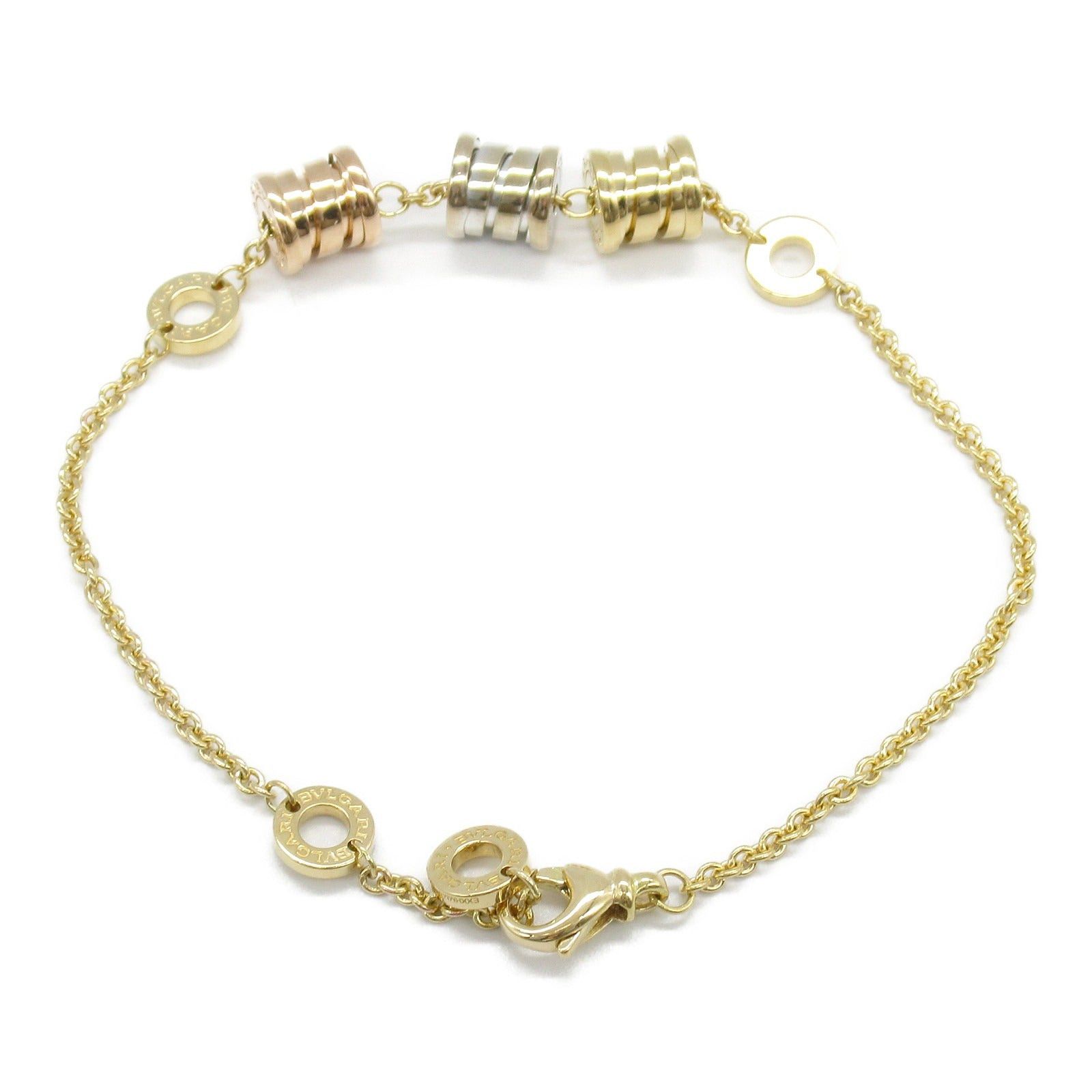 Bvlgari Bvlgari B Zero One Element Bracelet K18 (Yellow Gold) K18Wg (White (Pink Gold Size ONE SIZE - 2 Thumbnail
