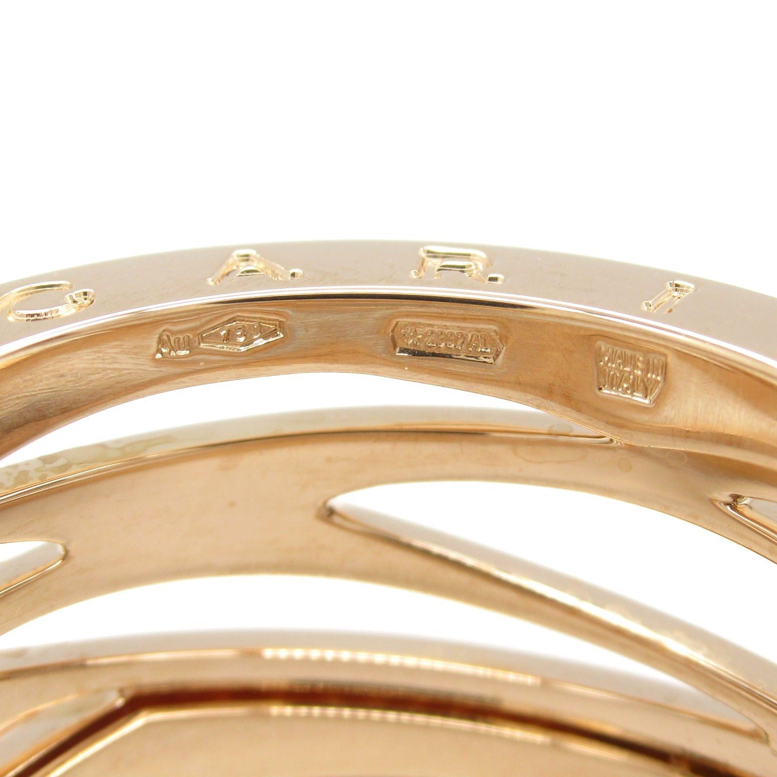 Bvlgari Bvlgari B Zero One Design Legend Diamond Ring K18Pg (Pink Gold) Clear Gold Size ONE SIZE - 4 Thumbnail