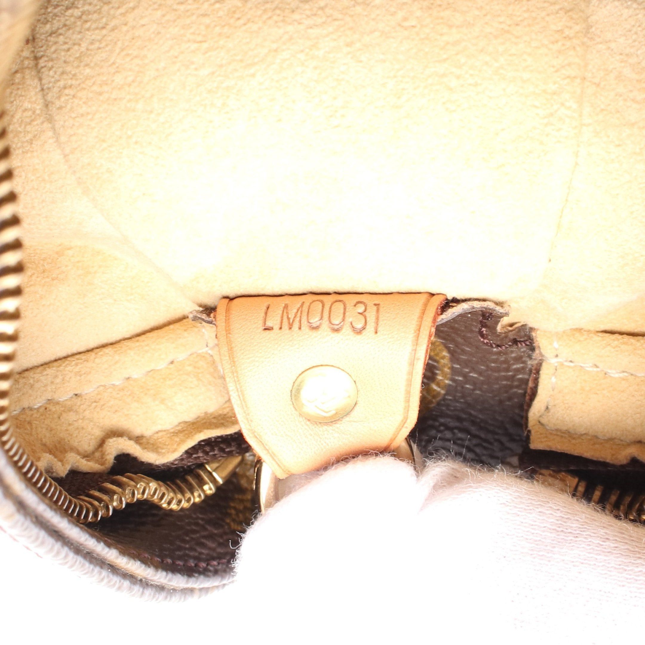 Louis Vuitton Louis Vuitton Looping Gm Monogram Shoulder Bag Leather Brown Size ONE SIZE - 5 Thumbnail