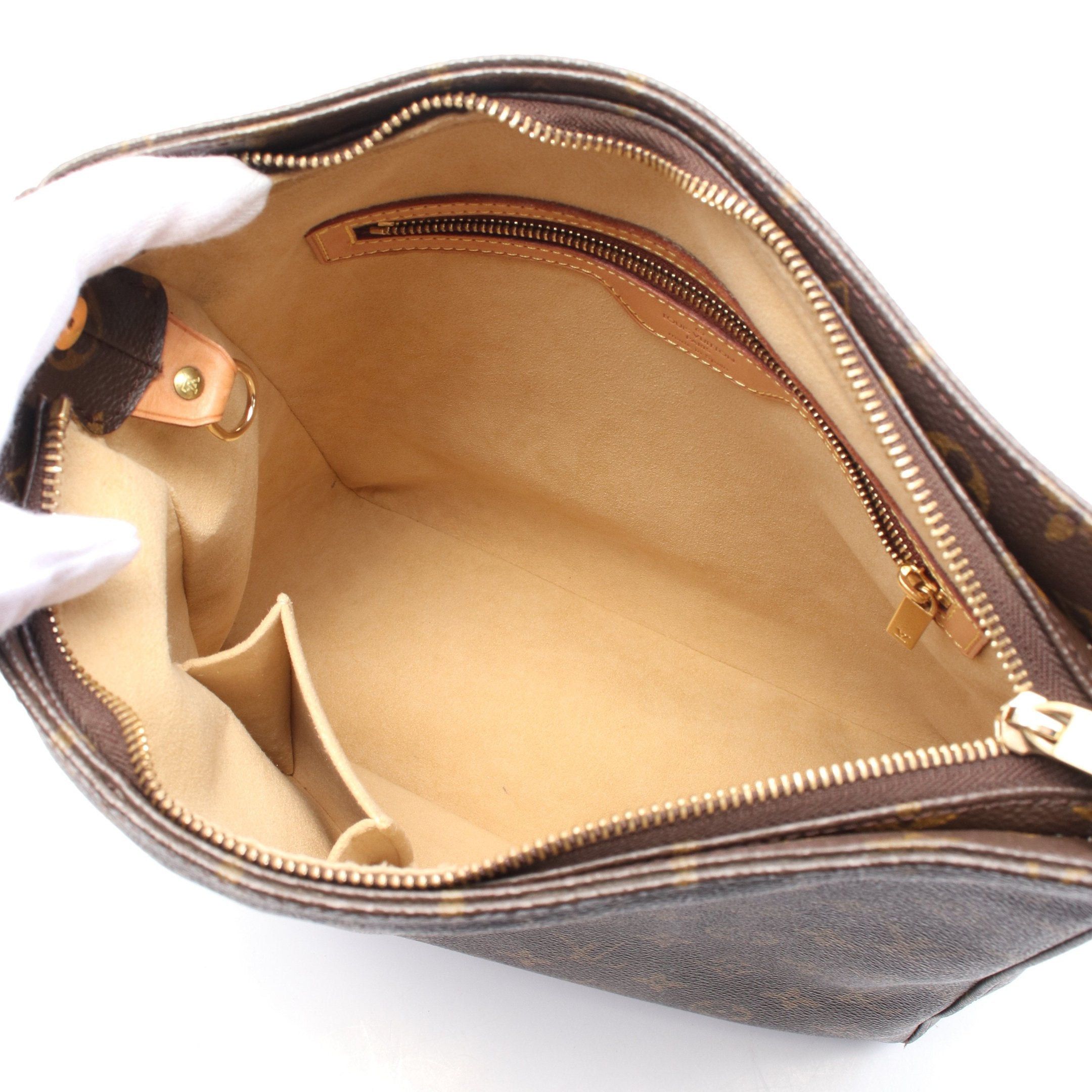 Louis Vuitton Louis Vuitton Looping Gm Monogram Shoulder Bag Leather Brown Size ONE SIZE - 3 Thumbnail