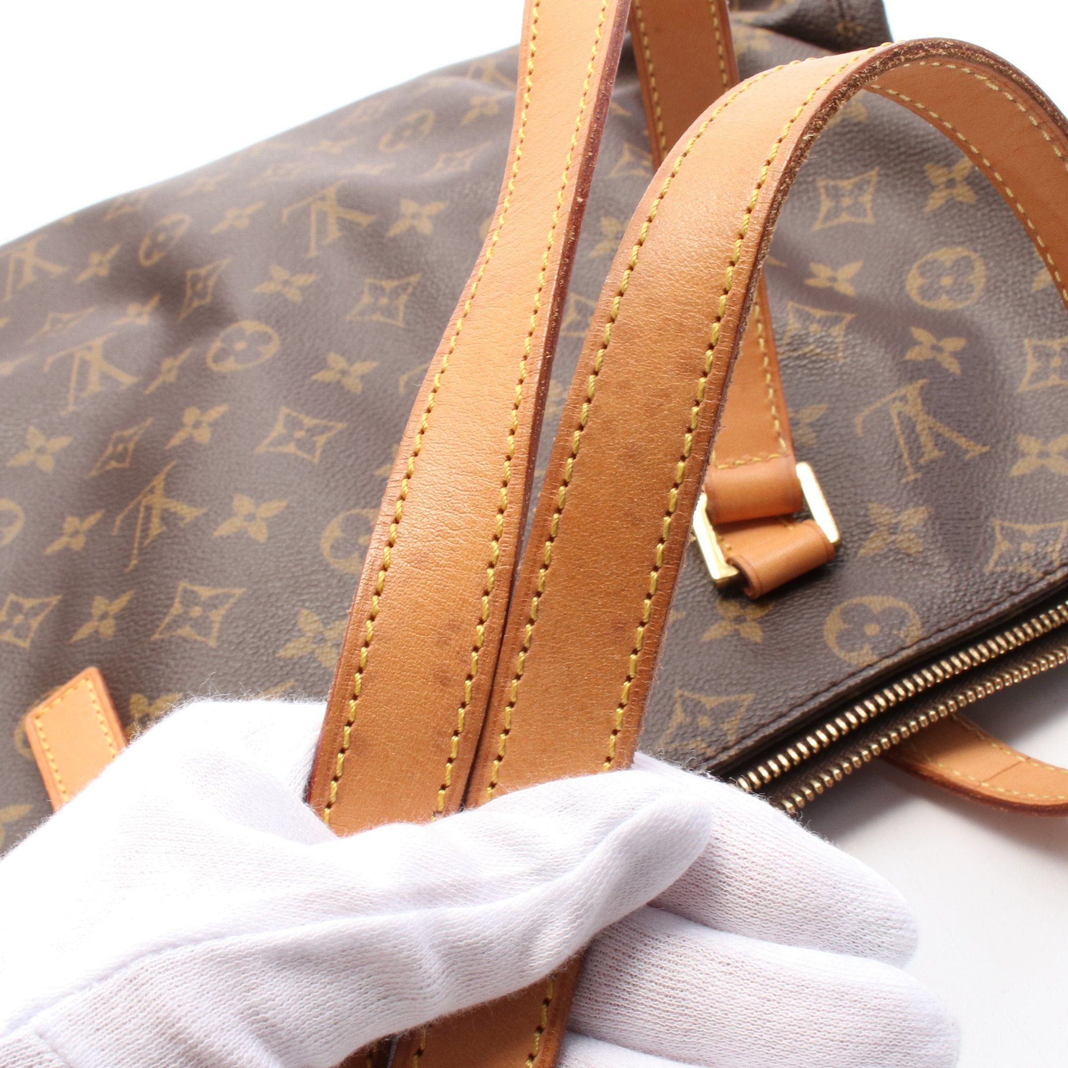 Louis Vuitton Louis Vuitton Kabamezo Monogram Shoulder Bag Tote Leather Brown Size ONE SIZE - 10 Thumbnail