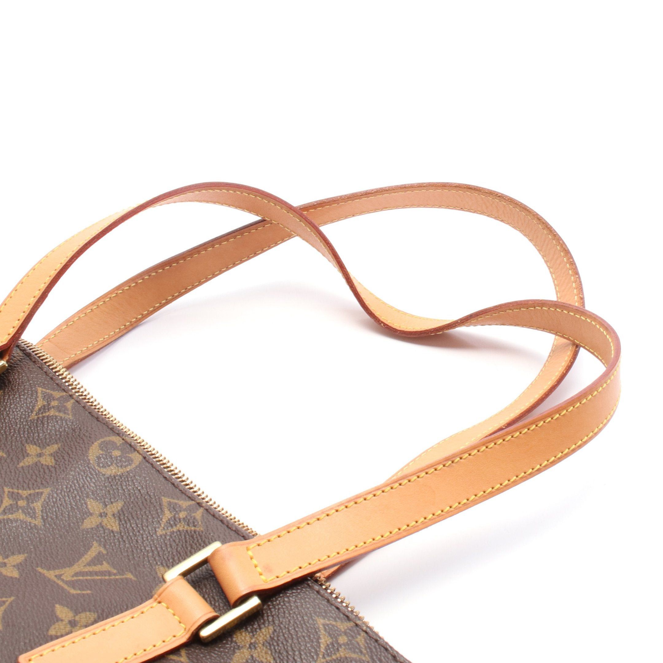 Louis Vuitton Louis Vuitton Kabamezo Monogram Shoulder Bag Tote Leather Brown Size ONE SIZE - 8 Thumbnail