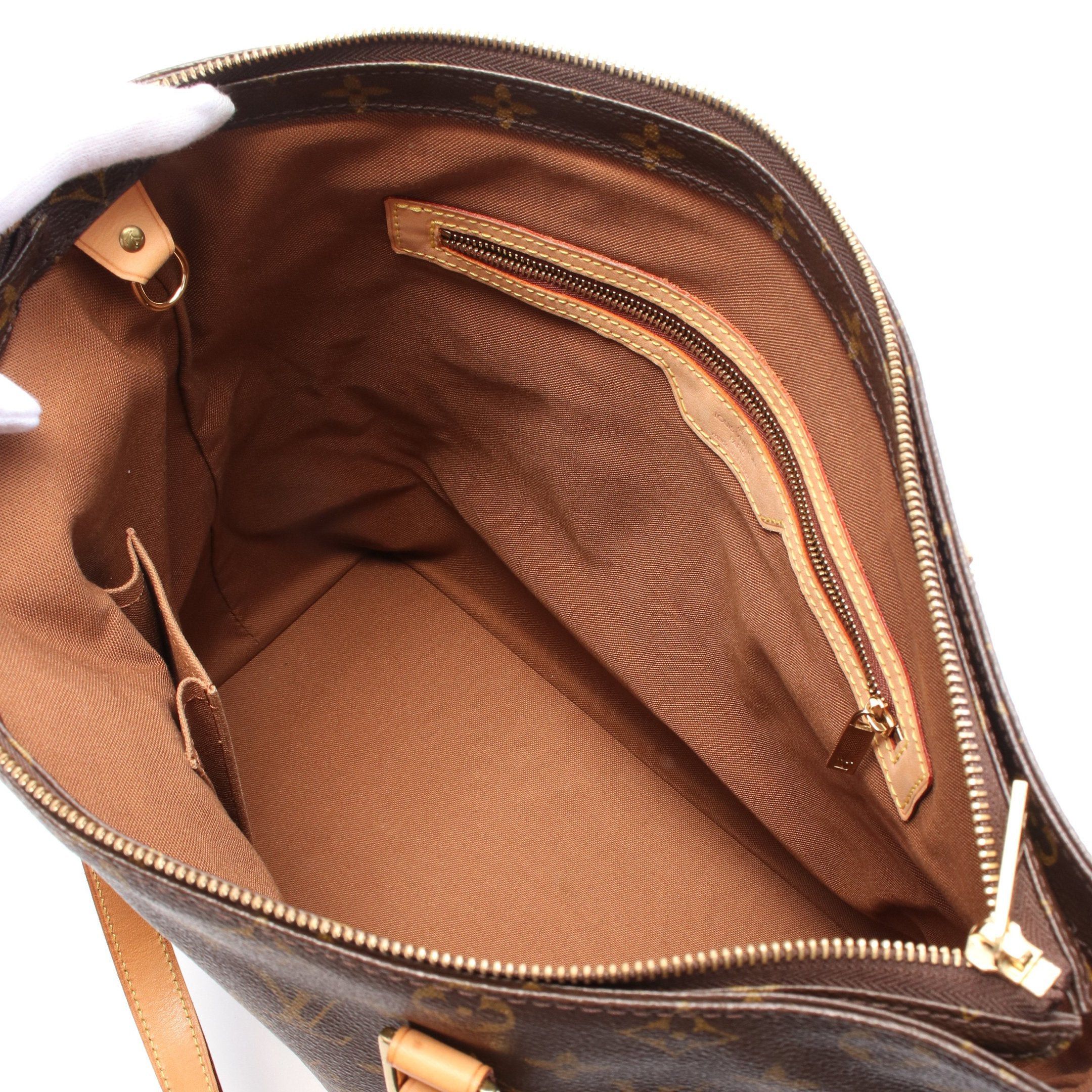 Louis Vuitton Louis Vuitton Kabamezo Monogram Shoulder Bag Tote Leather Brown Size ONE SIZE - 3 Thumbnail
