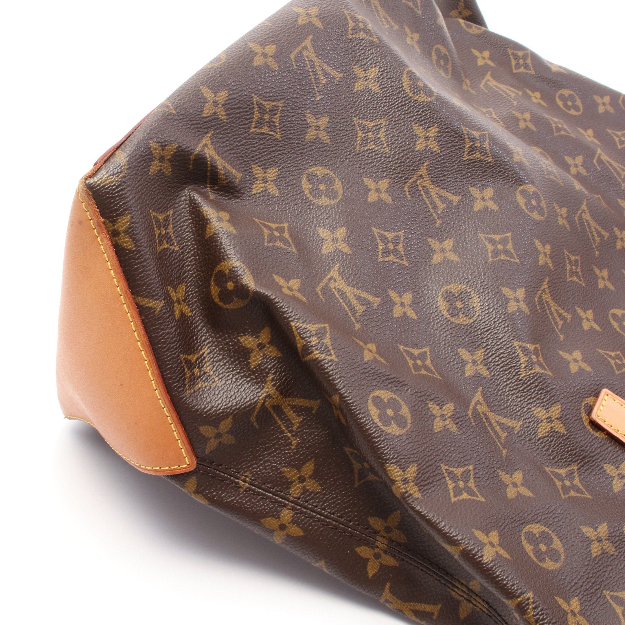 Louis Vuitton Louis Vuitton Kabamezo Monogram Shoulder Bag Tote Leather Brown Size ONE SIZE - 6 Thumbnail