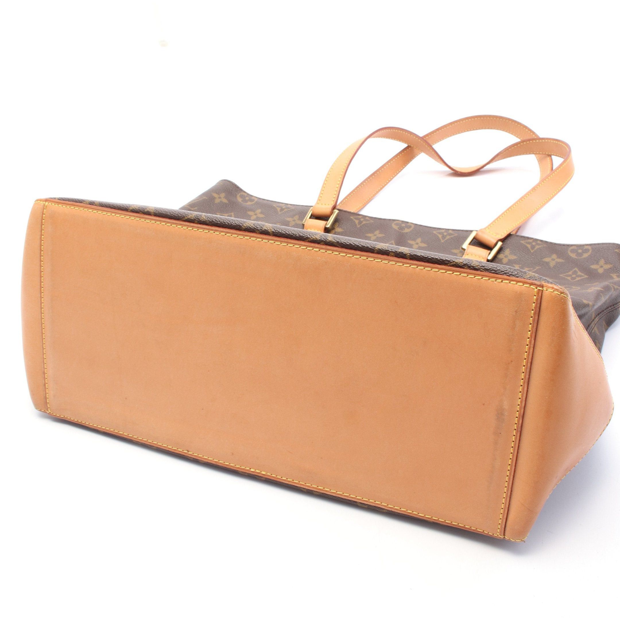 Louis Vuitton Louis Vuitton Kabamezo Monogram Shoulder Bag Tote Leather Brown Size ONE SIZE - 7 Thumbnail