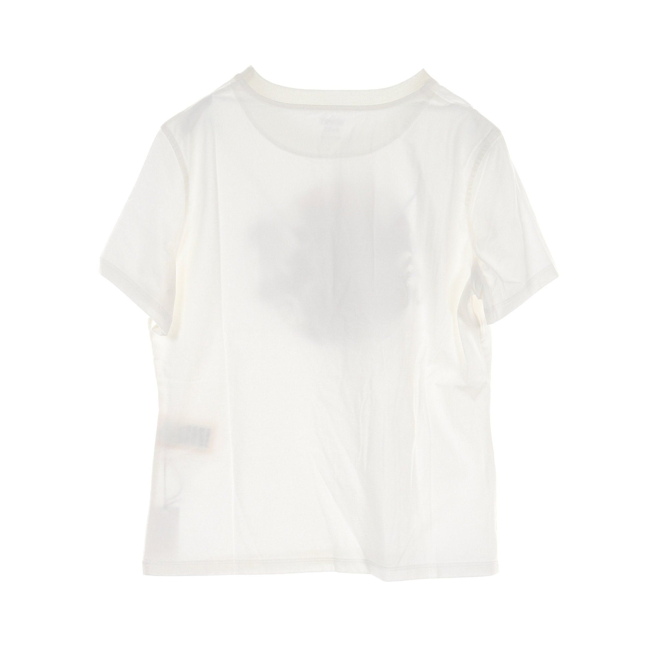 Hermes Hermes Cartouche T-Shirt Crew Neck Cotton White Size ONE SIZE - 2 Thumbnail