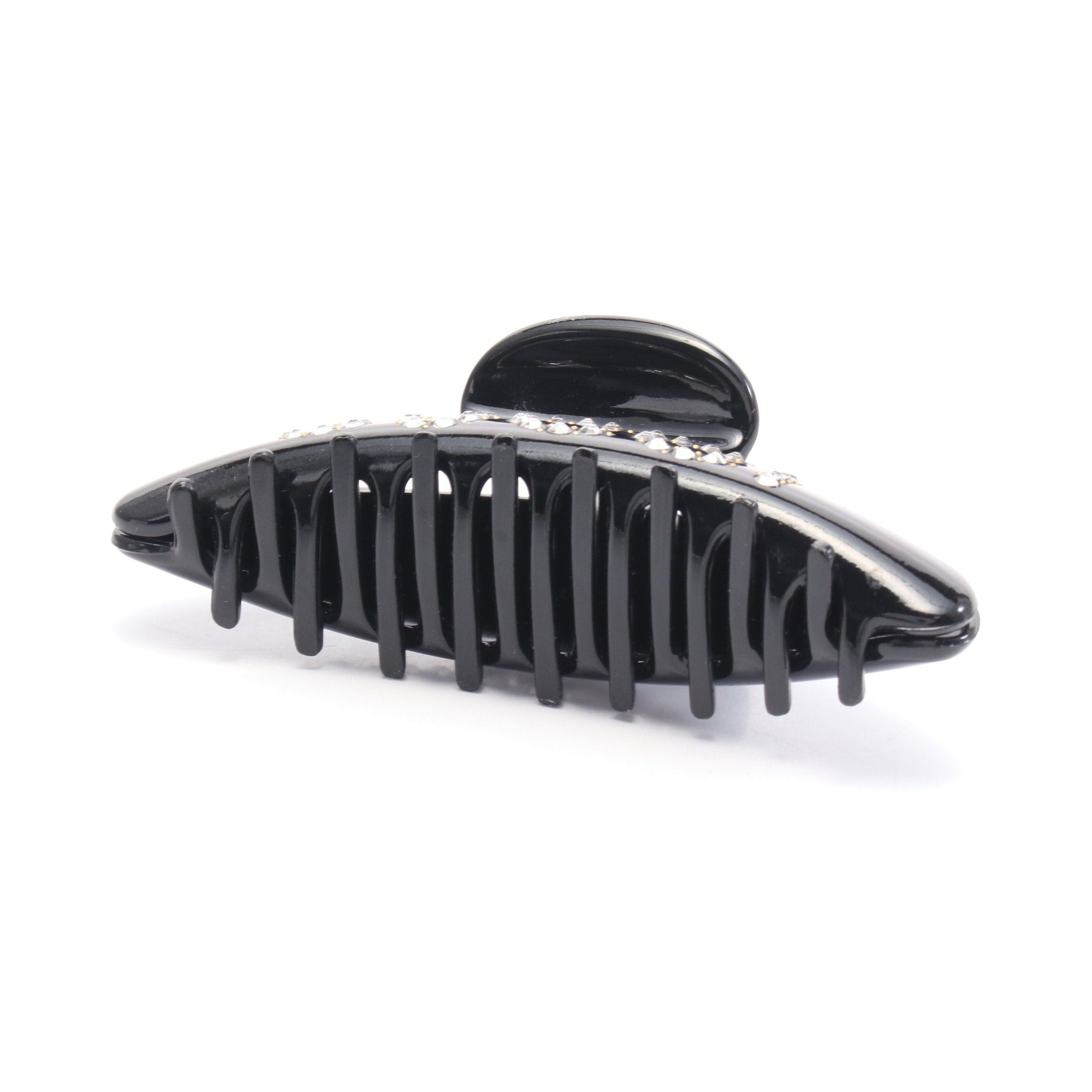 Gucci Gucci Hair Clip Logo Black Rhinestone Size ONE SIZE - 2 Thumbnail
