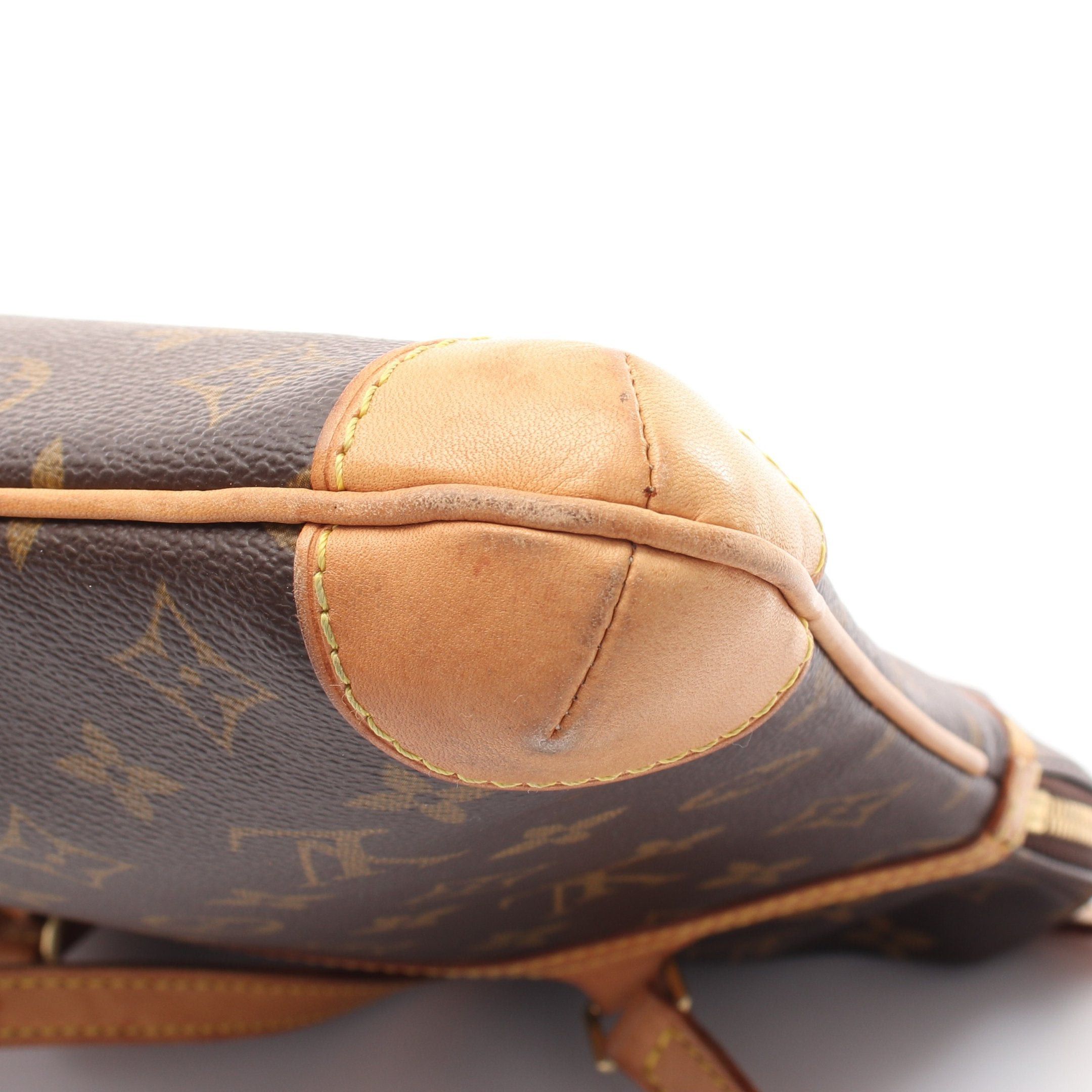Louis Vuitton Louis Vuitton Kusan Gm Monogram Shoulder Bag Leather Brown Size ONE SIZE - 10 Thumbnail