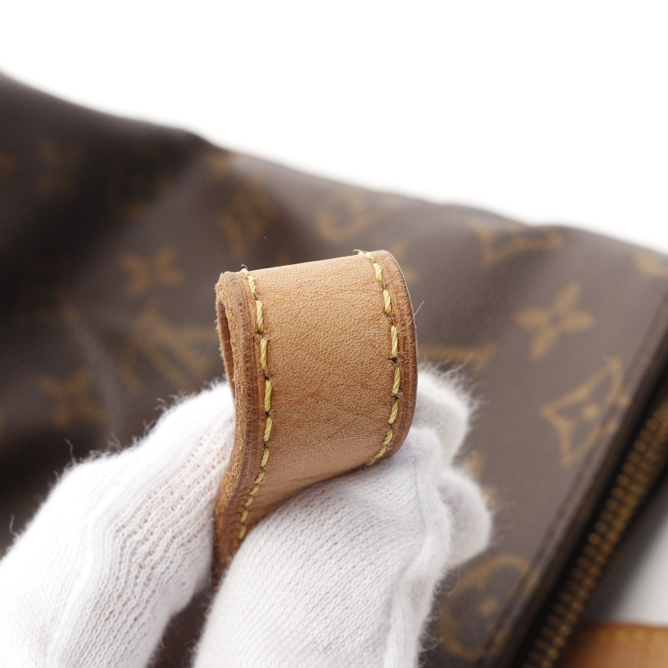 Louis Vuitton Louis Vuitton Cabas Piano Monogram Shoulder Bag Leather Brown Size ONE SIZE - 12 Thumbnail
