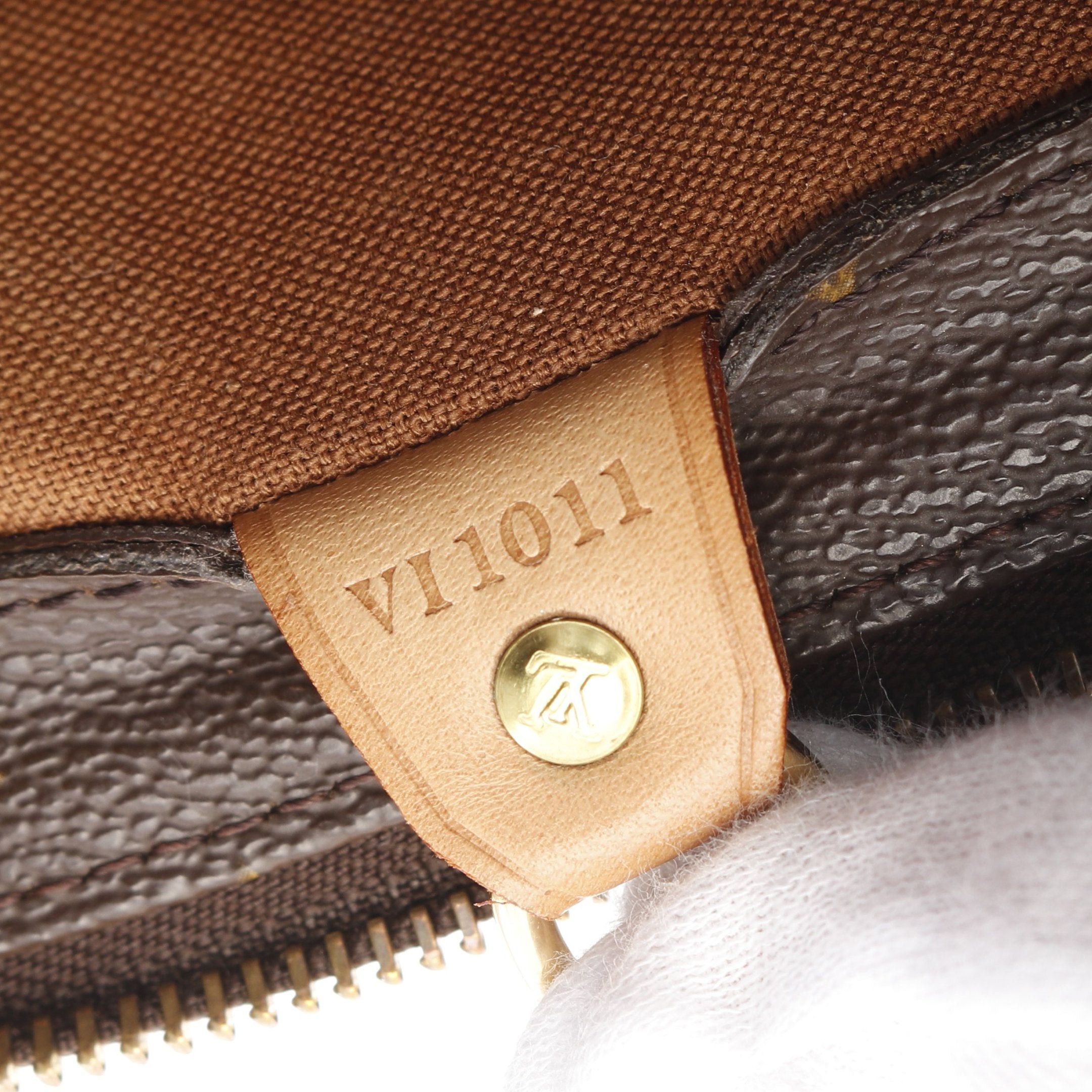 Louis Vuitton Louis Vuitton Cabas Piano Monogram Shoulder Bag Leather Brown Size ONE SIZE - 5 Thumbnail
