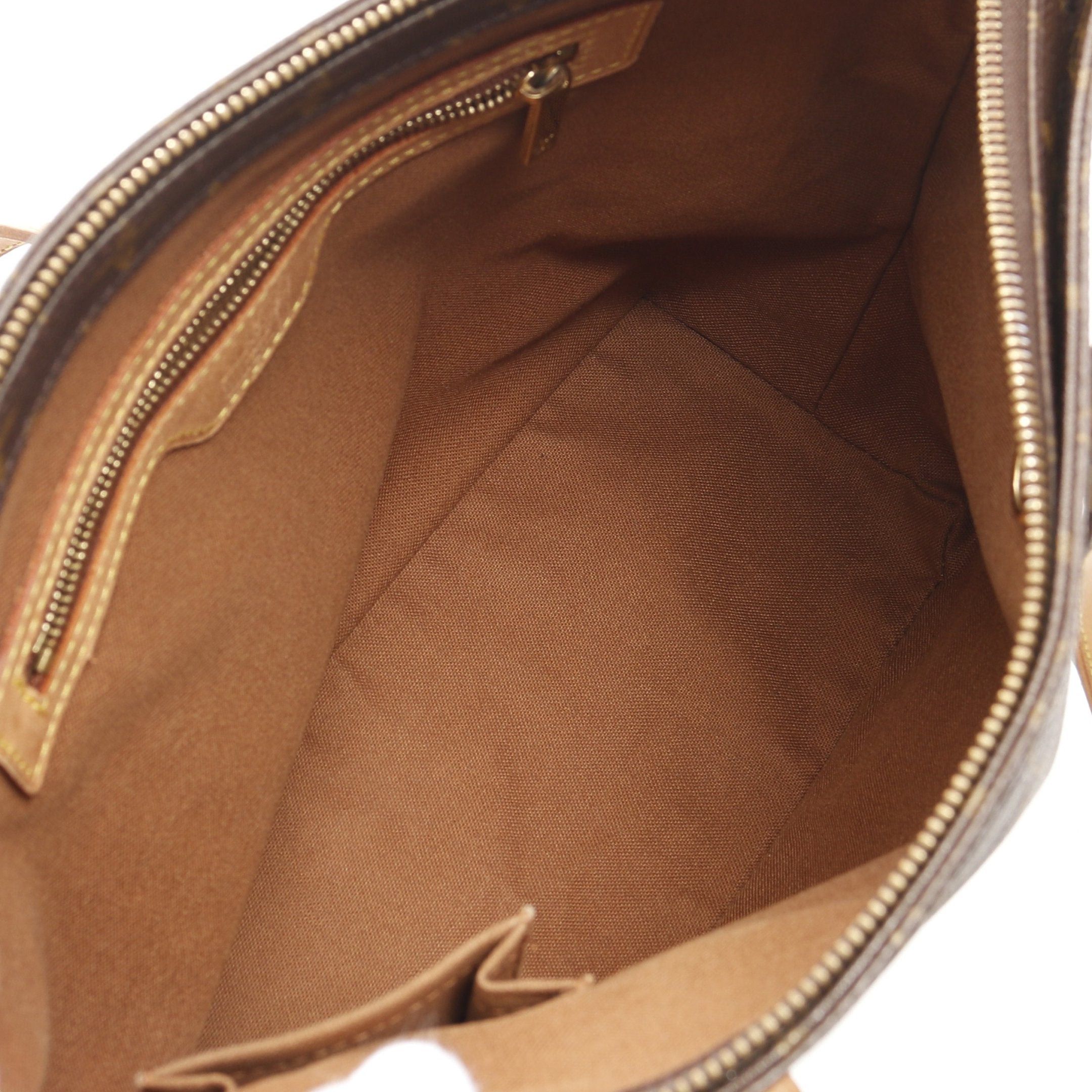 Louis Vuitton Louis Vuitton Cabas Piano Monogram Shoulder Bag Leather Brown Size ONE SIZE - 3 Thumbnail