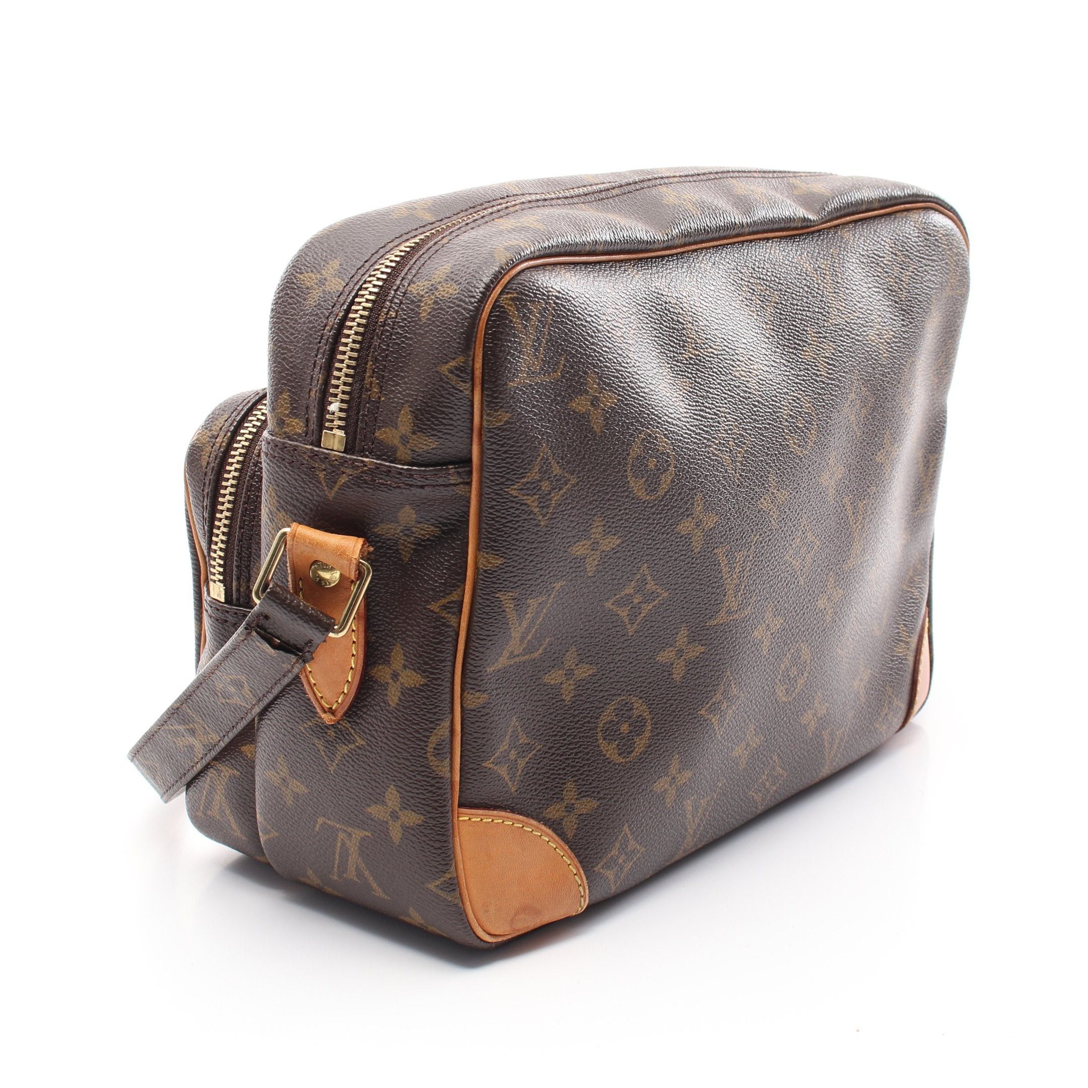 Louis Vuitton Louis Vuitton Nil Monogram Shoulder Bag Leather Brown Size ONE SIZE - 2 Thumbnail
