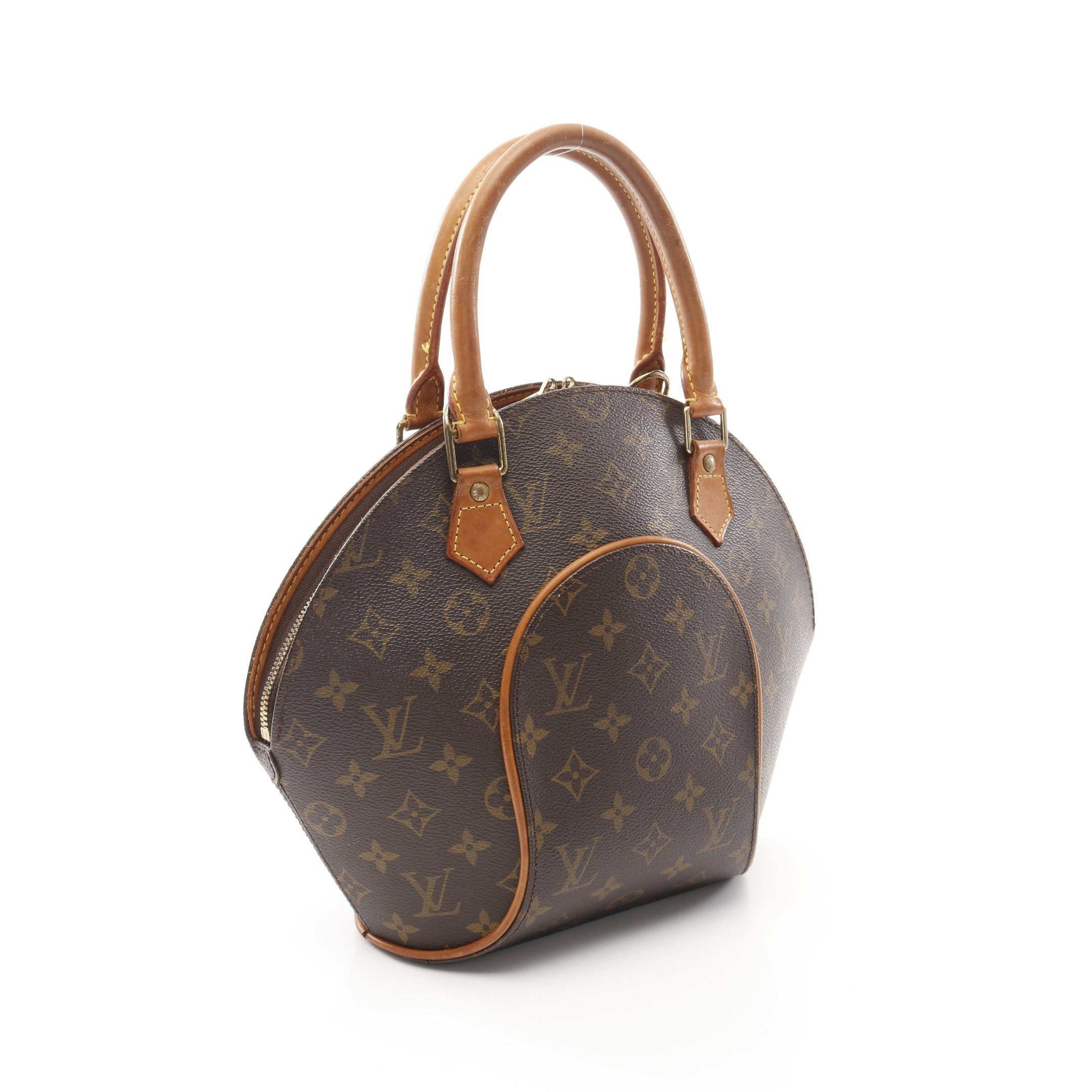 Louis Vuitton Louis Vuitton Ellipse Pm Monogram Handbag Leather Brown Size ONE SIZE - 2 Thumbnail