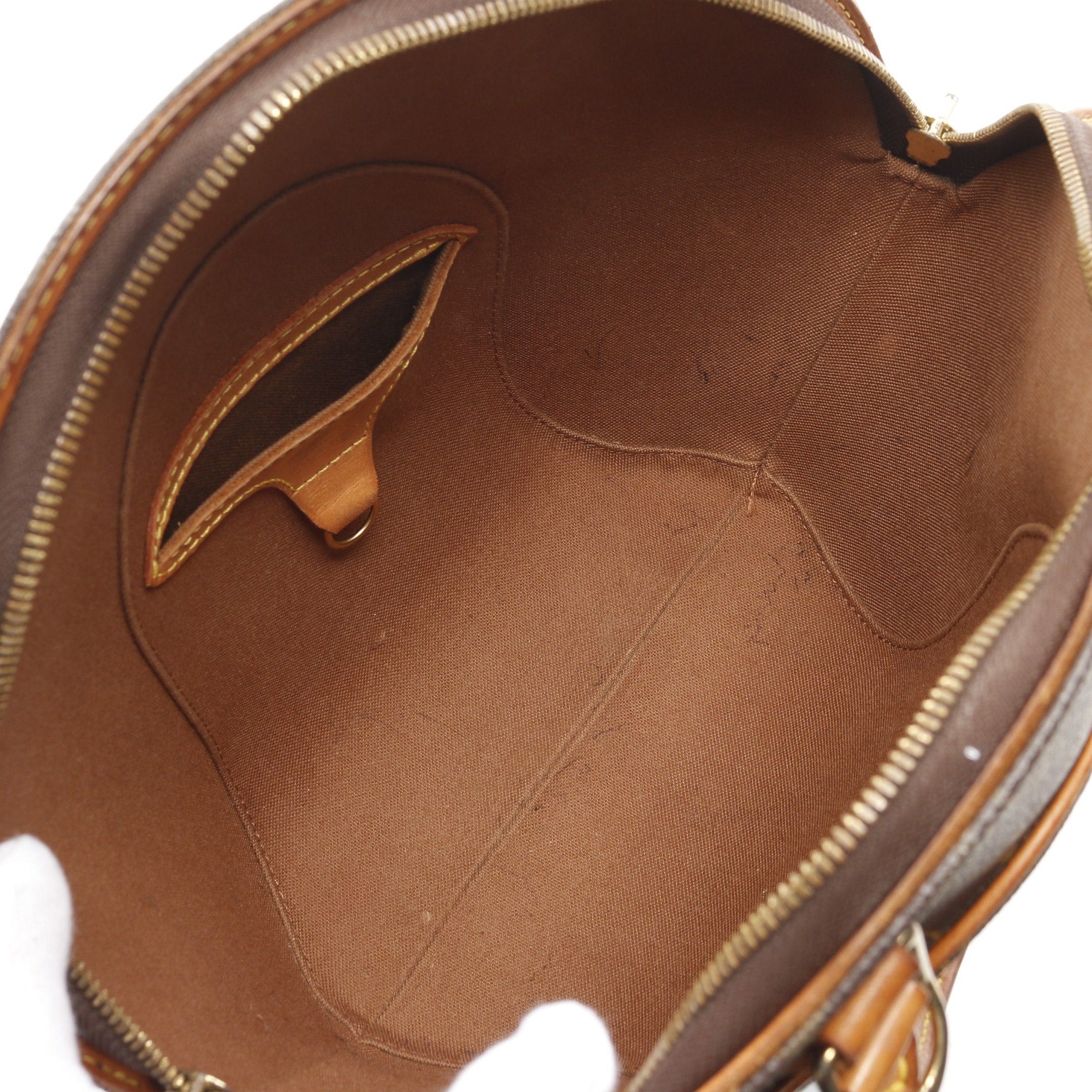 Louis Vuitton Louis Vuitton Ellipse Pm Monogram Handbag Leather Brown Size ONE SIZE - 3 Thumbnail