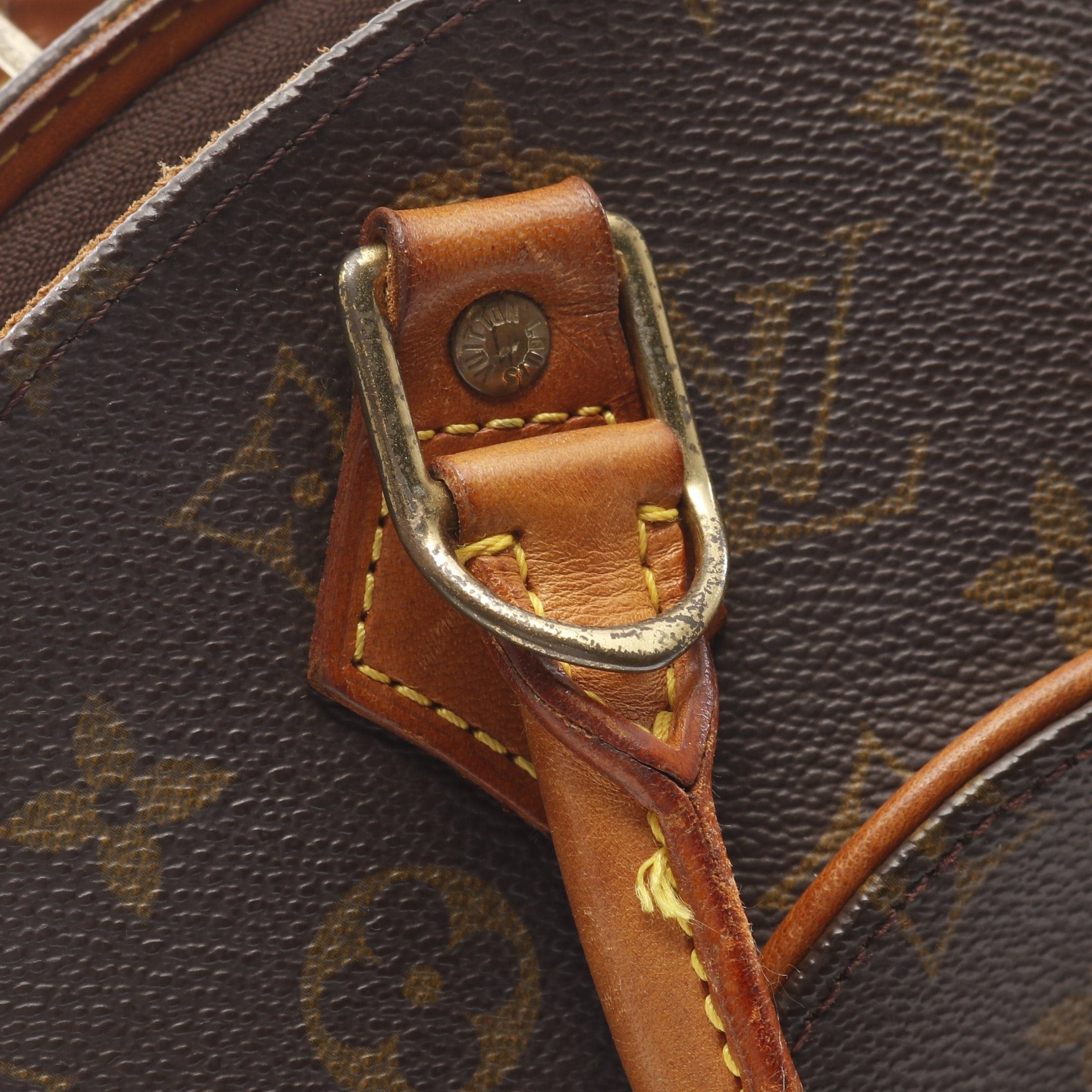 Louis Vuitton Louis Vuitton Ellipse Pm Monogram Handbag Leather Brown Size ONE SIZE - 8 Thumbnail