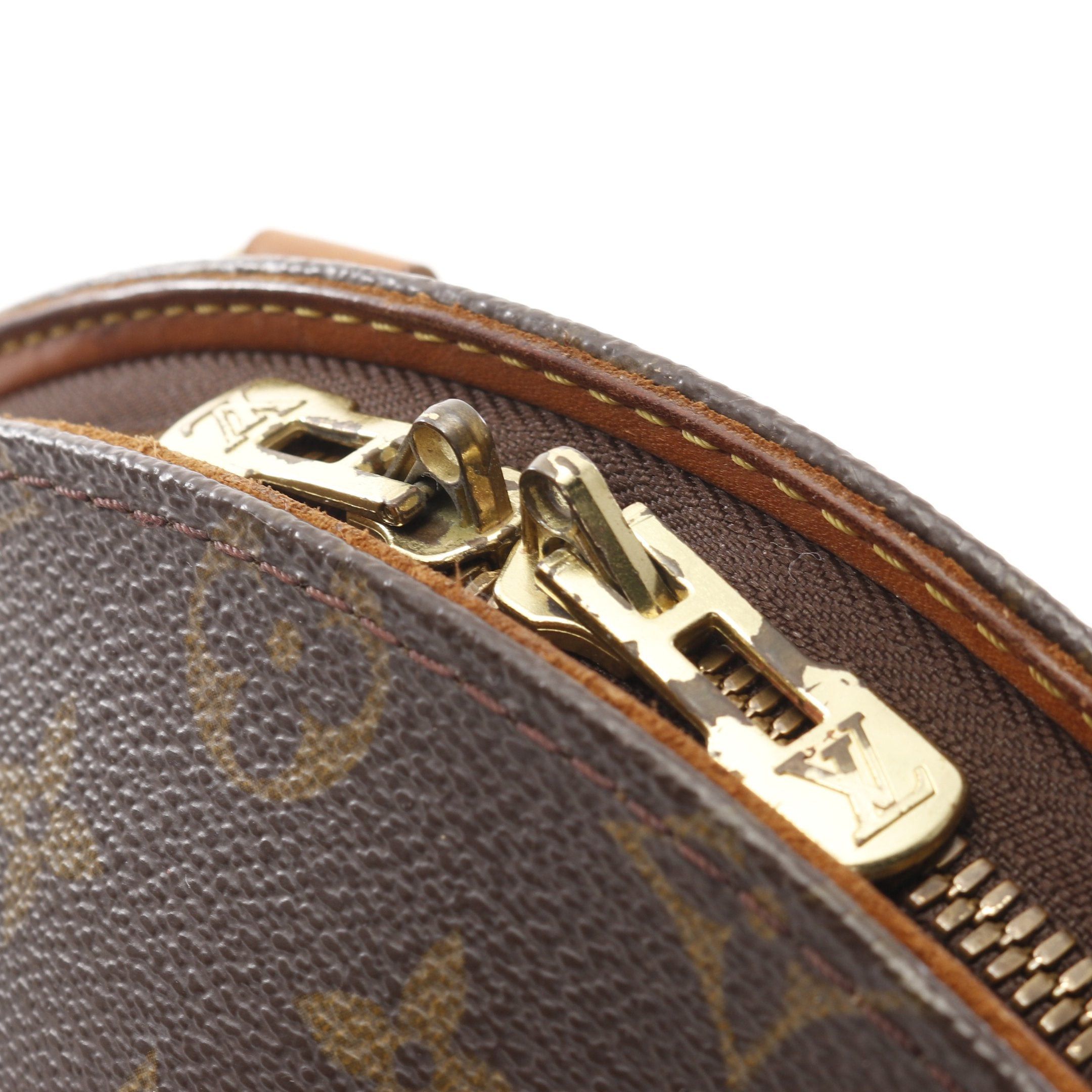 Louis Vuitton Louis Vuitton Ellipse Pm Monogram Handbag Leather Brown Size ONE SIZE - 11 Thumbnail