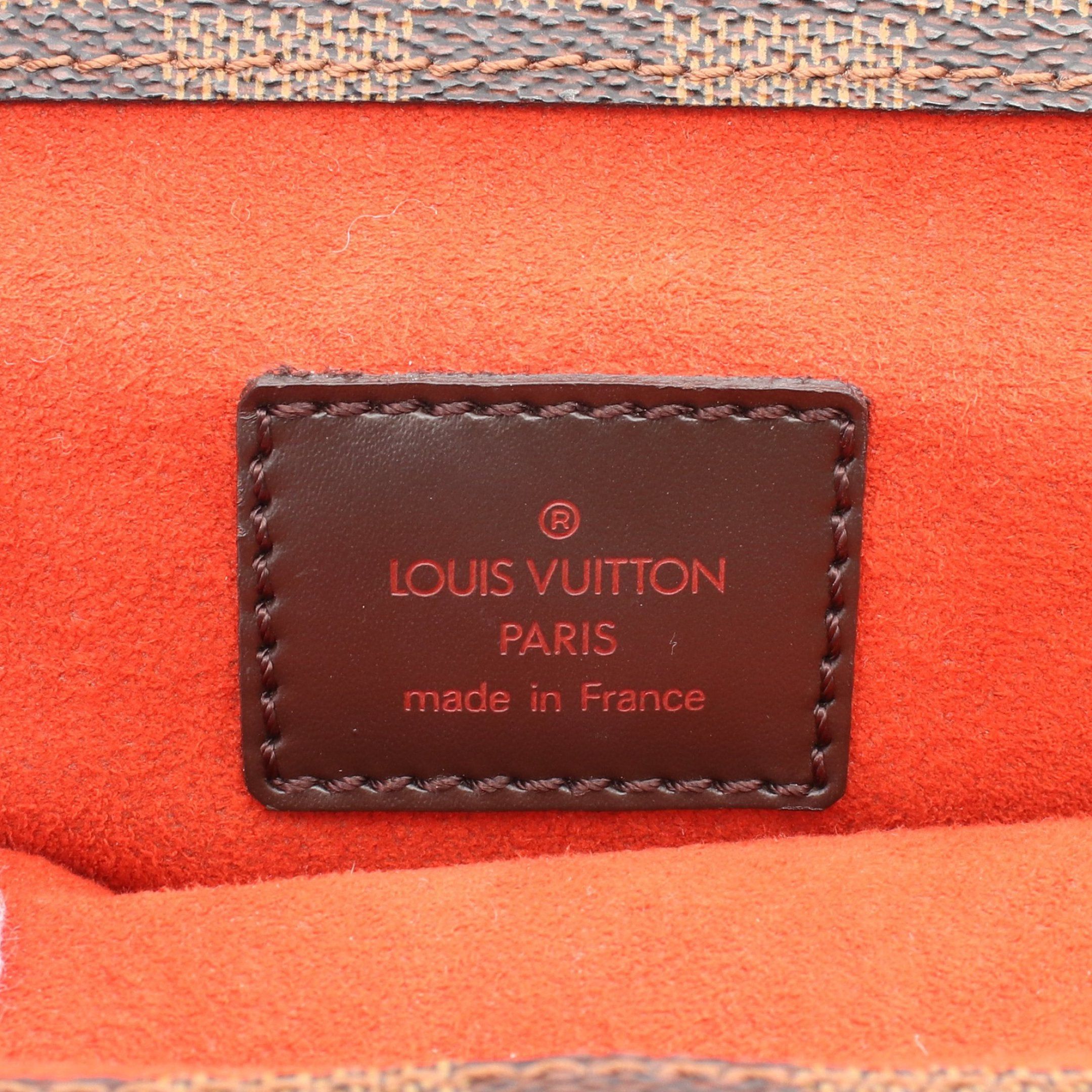 Louis Vuitton Louis Vuitton Parioli Pm Damier Ebene Shoulder Bag Tote Leather Brown Size ONE SIZE - 4 Thumbnail