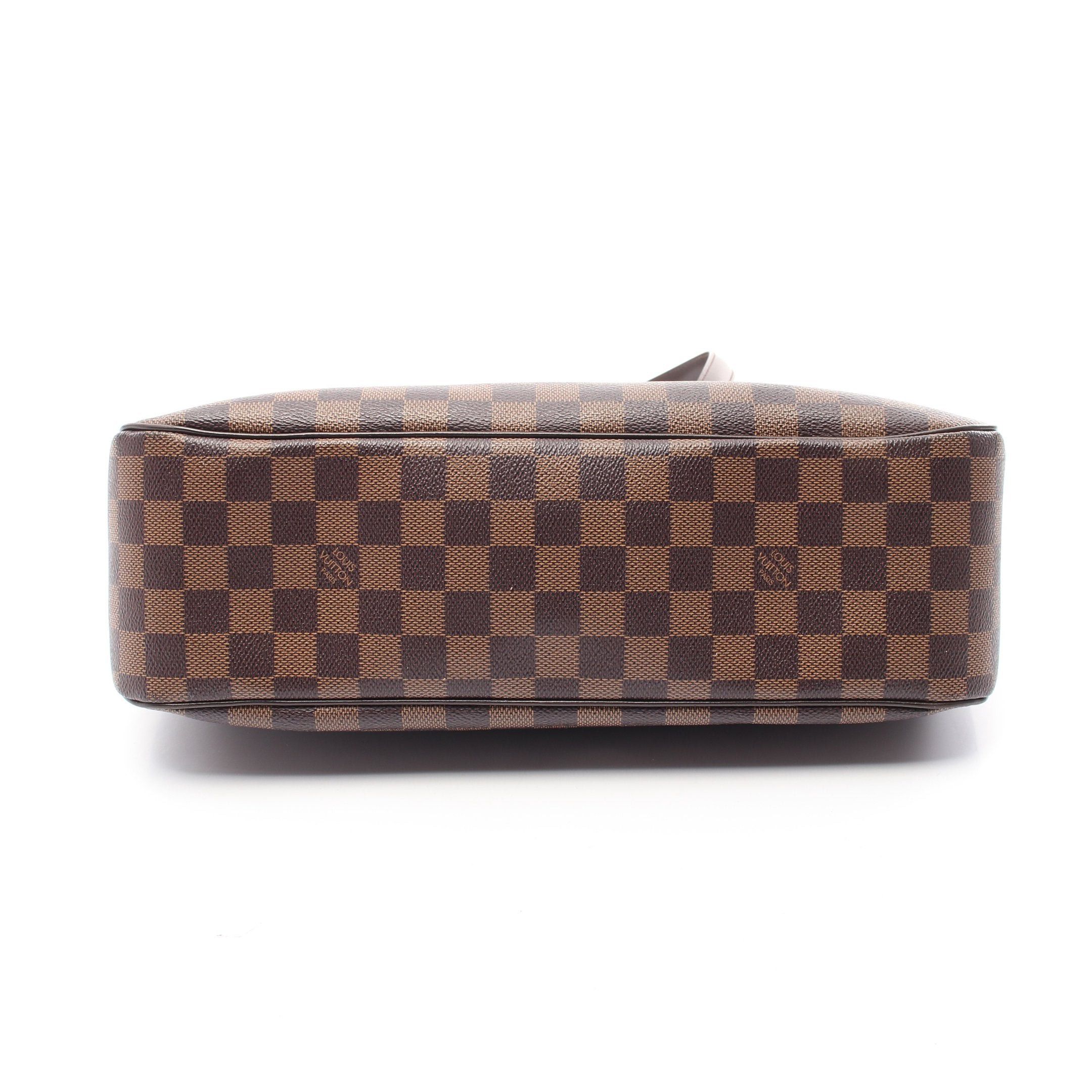 Louis Vuitton Louis Vuitton Parioli Pm Damier Ebene Shoulder Bag Tote Leather Brown Size ONE SIZE - 10 Thumbnail