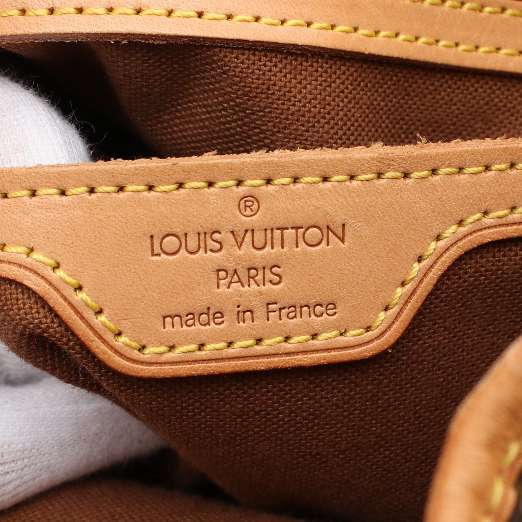 Louis Vuitton Louis Vuitton Montsouris Gm Monogram Backpack Rucksack Leather Brown Size ONE SIZE - 4 Thumbnail