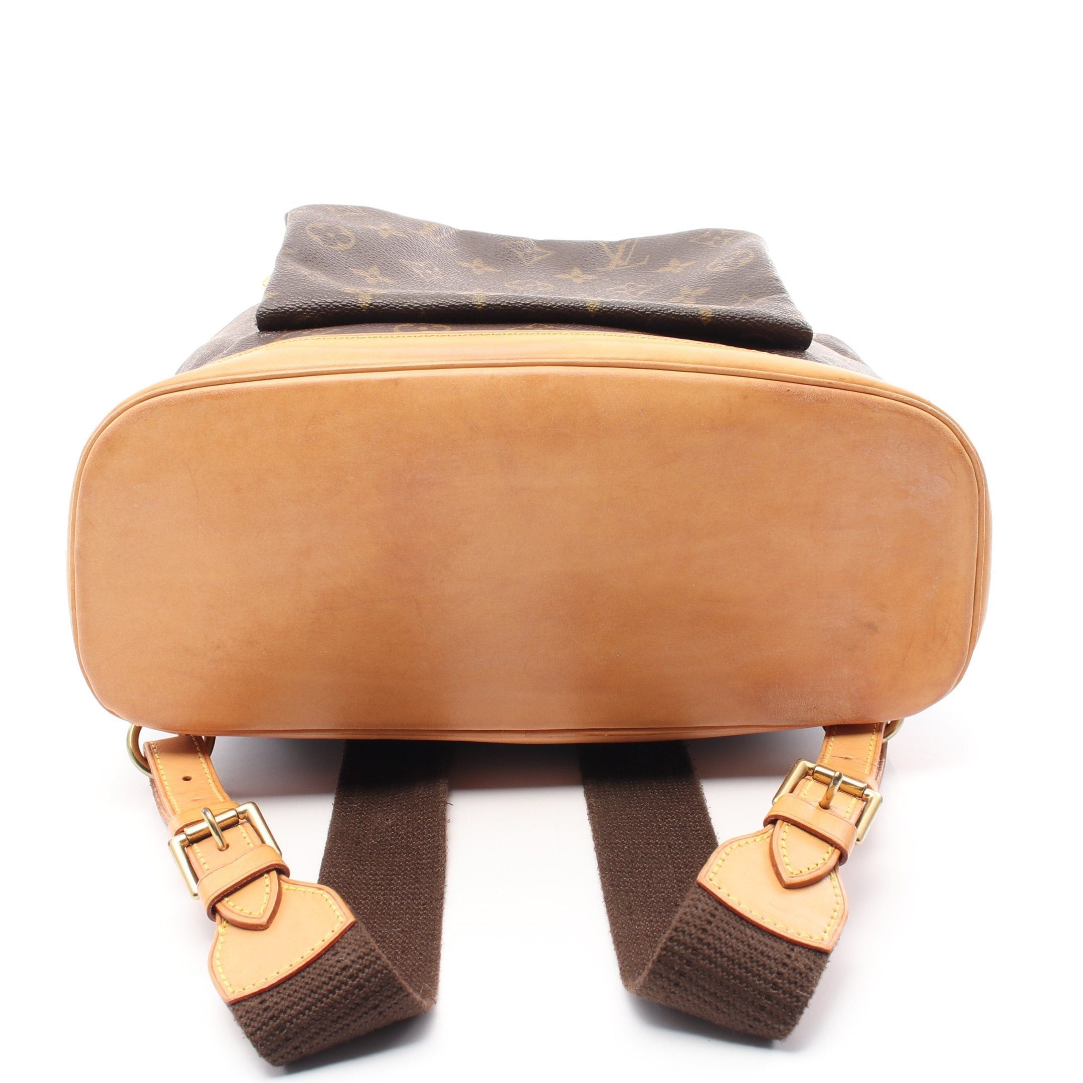 Louis Vuitton Louis Vuitton Montsouris Gm Monogram Backpack Rucksack Leather Brown Size ONE SIZE - 15 Thumbnail
