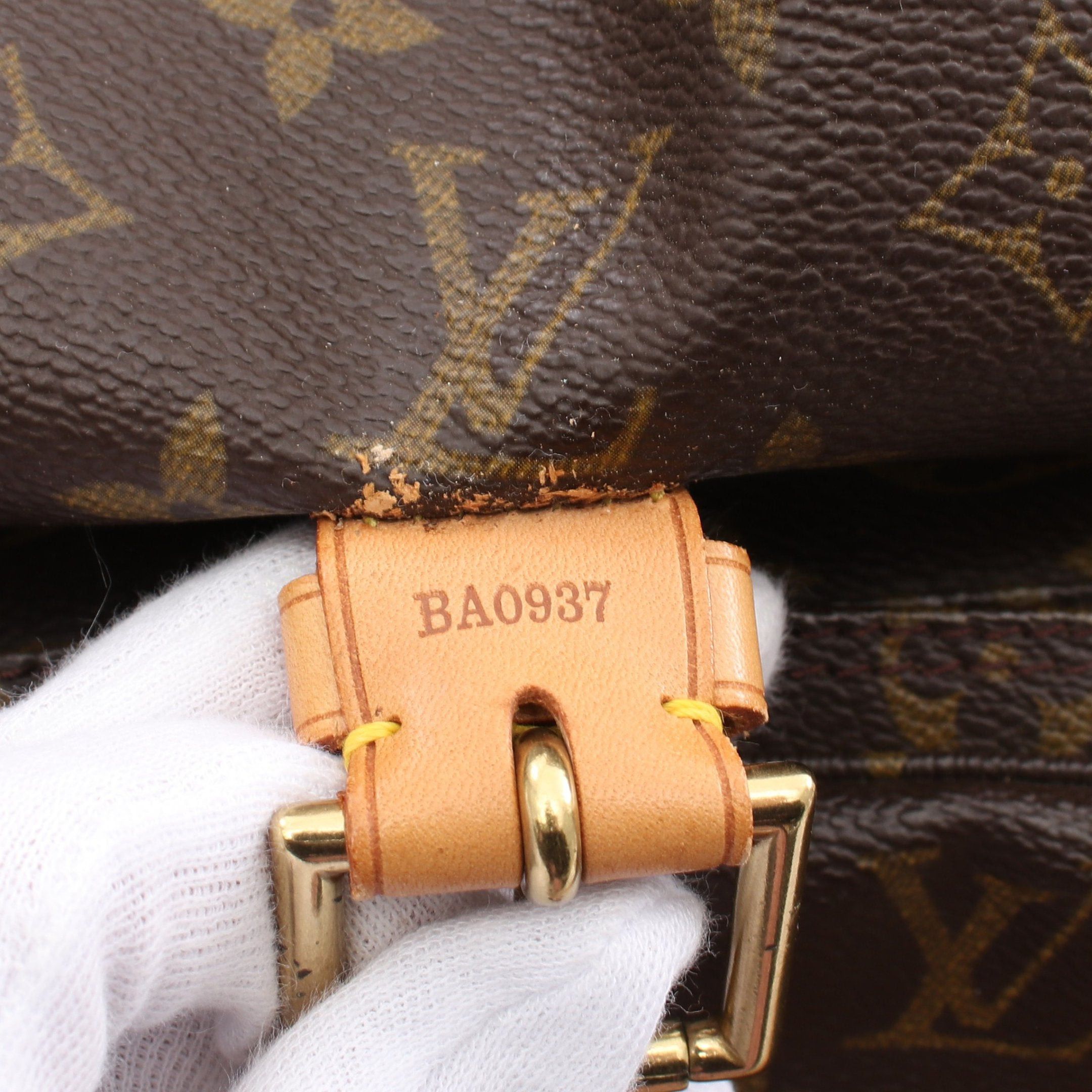 Louis Vuitton Louis Vuitton Montsouris Gm Monogram Backpack Rucksack Leather Brown Size ONE SIZE - 5 Thumbnail