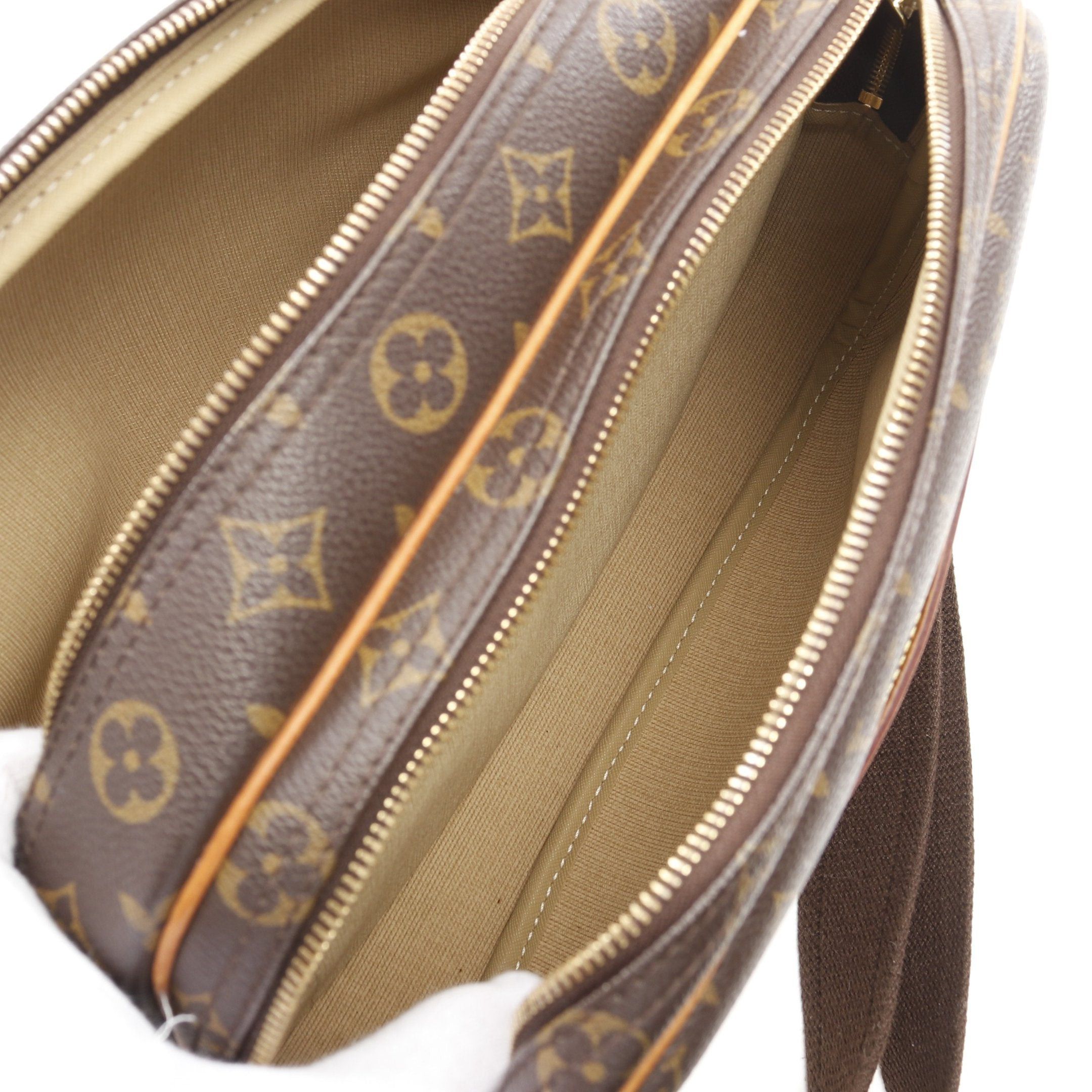 Louis Vuitton Louis Vuitton Reporter Pm Monogram Shoulder Bag Leather Brown Size ONE SIZE - 3 Thumbnail