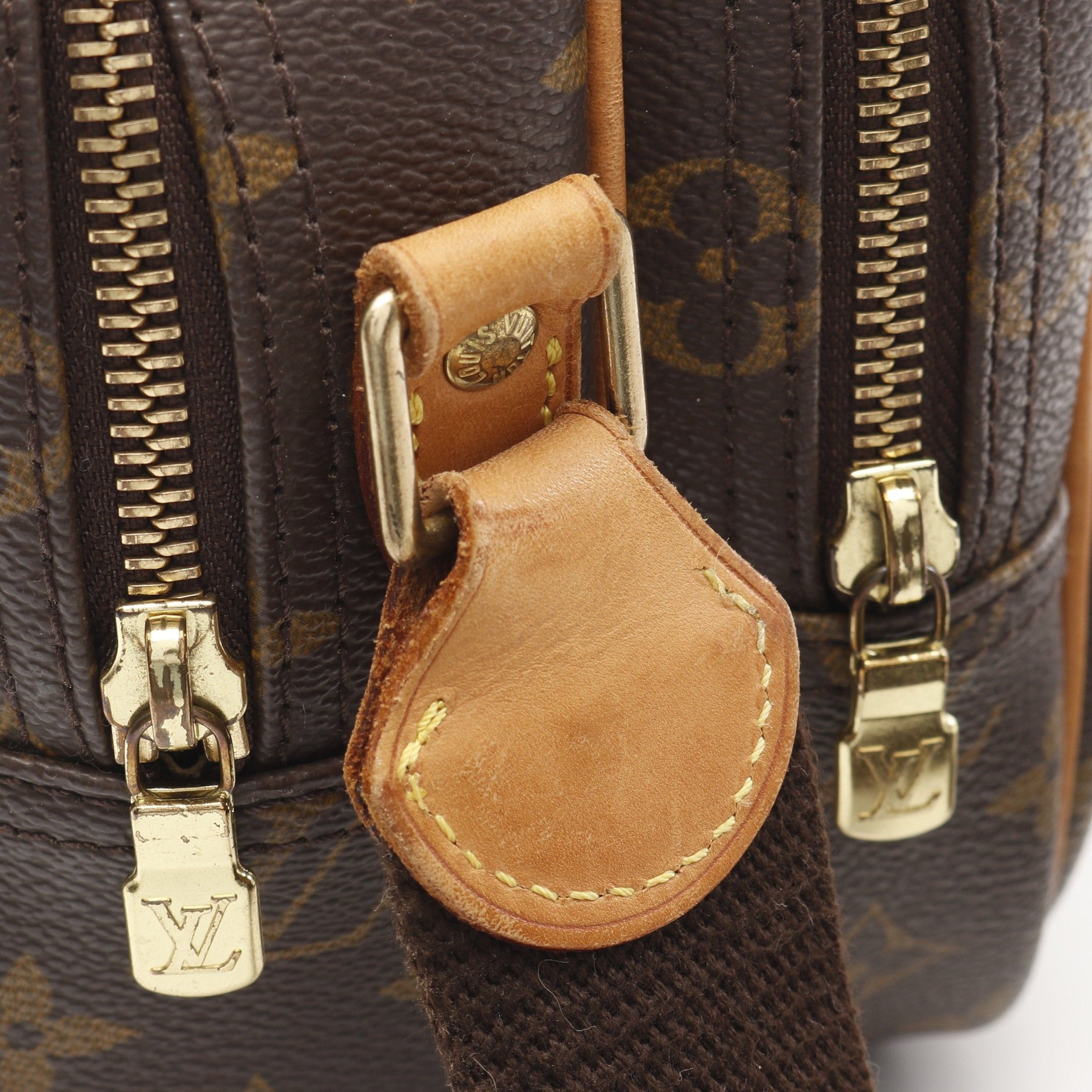 Louis Vuitton Louis Vuitton Reporter Pm Monogram Shoulder Bag Leather Brown Size ONE SIZE - 9 Thumbnail
