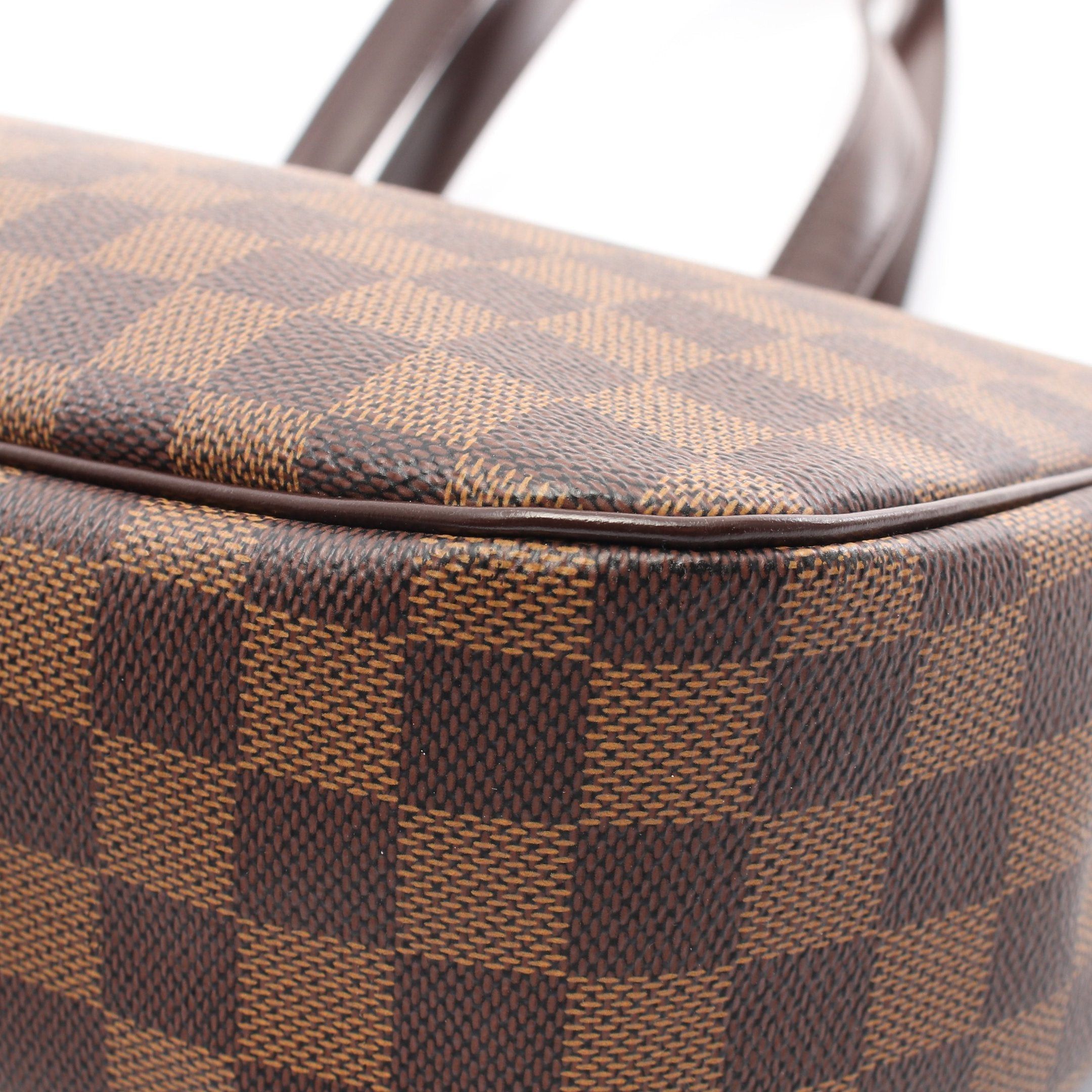 Louis Vuitton Louis Vuitton Parioli Pm Damier Ebene Shoulder Bag Tote Leather Brown Size ONE SIZE - 8 Thumbnail