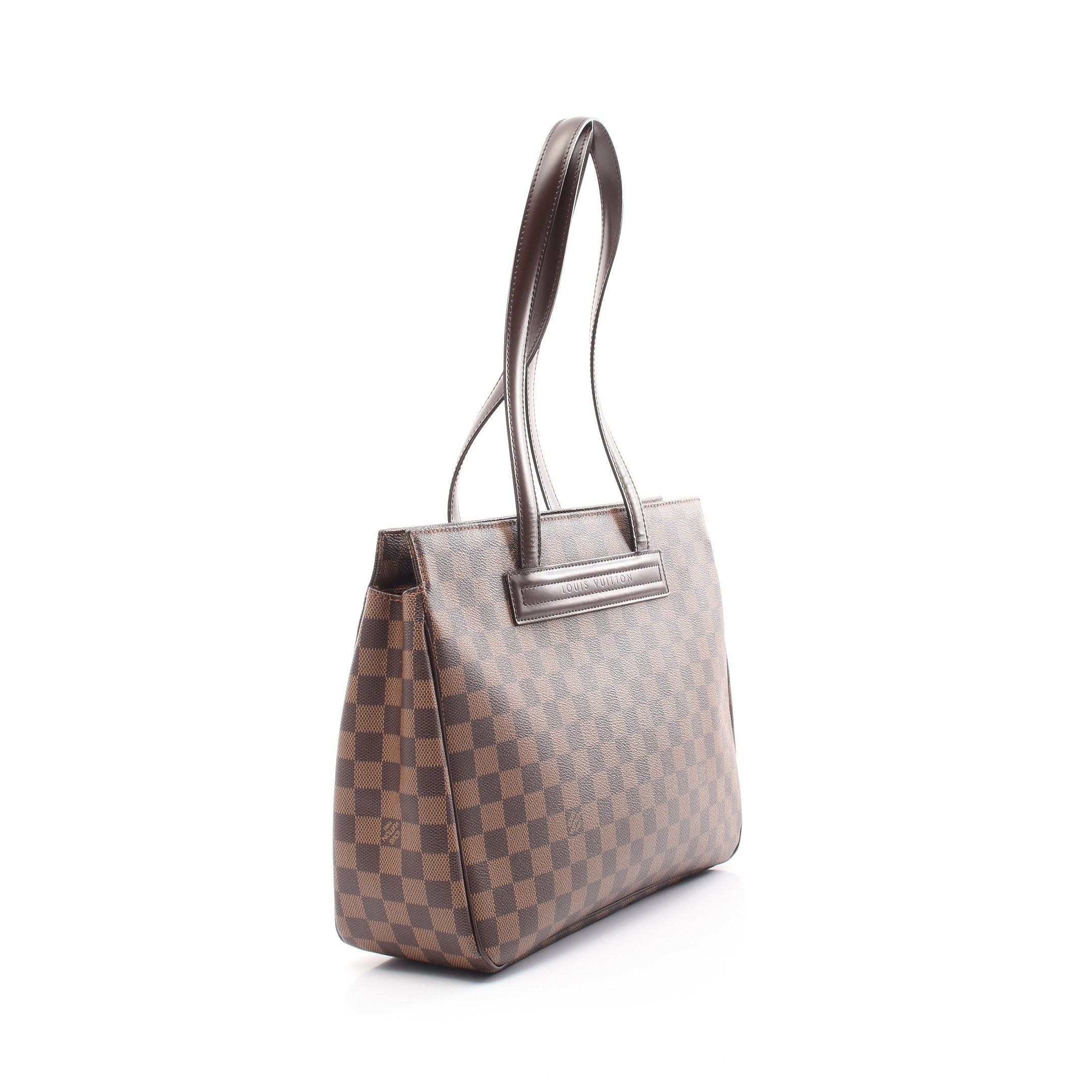 Louis Vuitton Louis Vuitton Parioli Pm Damier Ebene Shoulder Bag Tote Leather Brown Size ONE SIZE - 2 Thumbnail