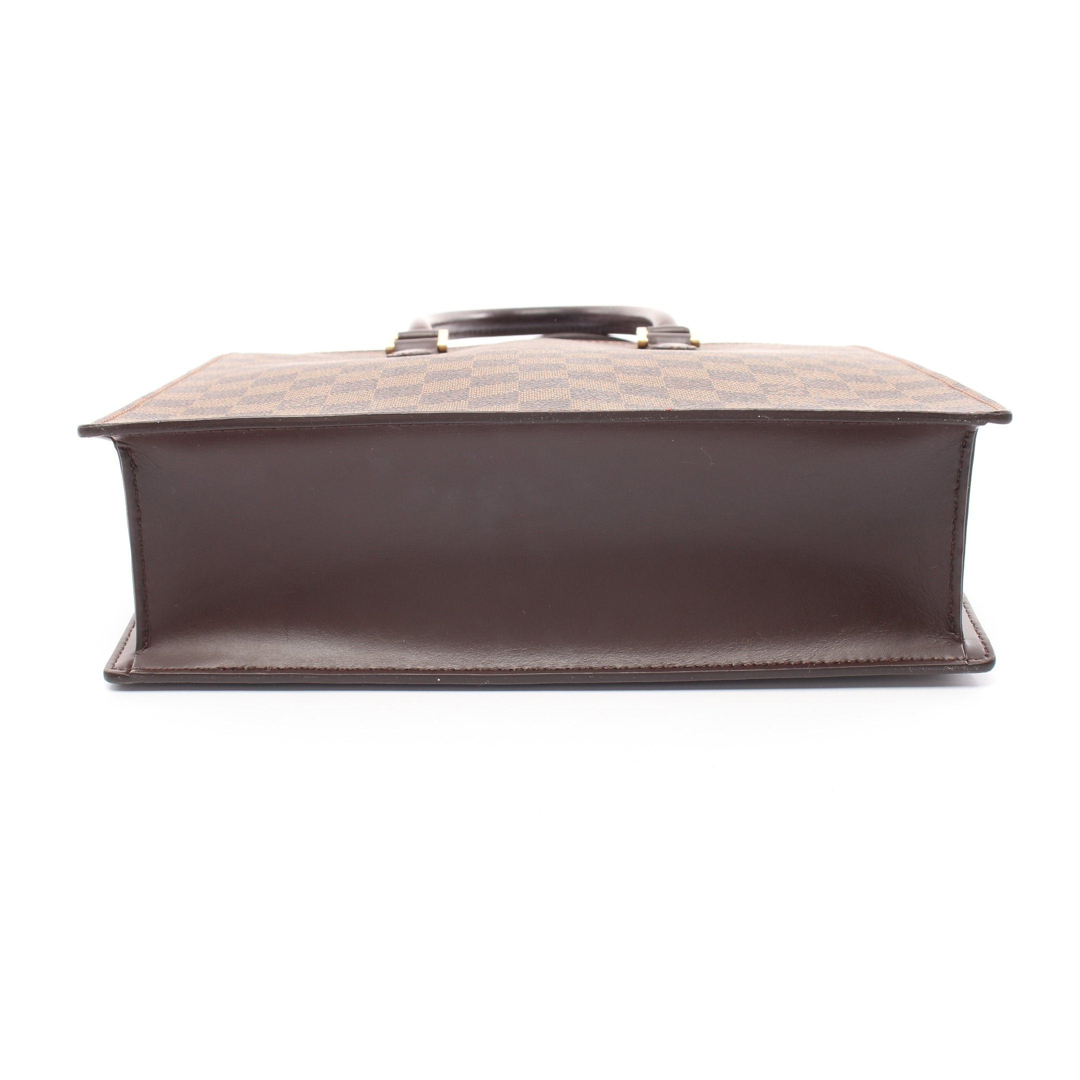 Louis Vuitton Louis Vuitton Venice Pm Damier Ebene Handbag Tote Bag Leather Brown Size ONE SIZE - 10 Thumbnail
