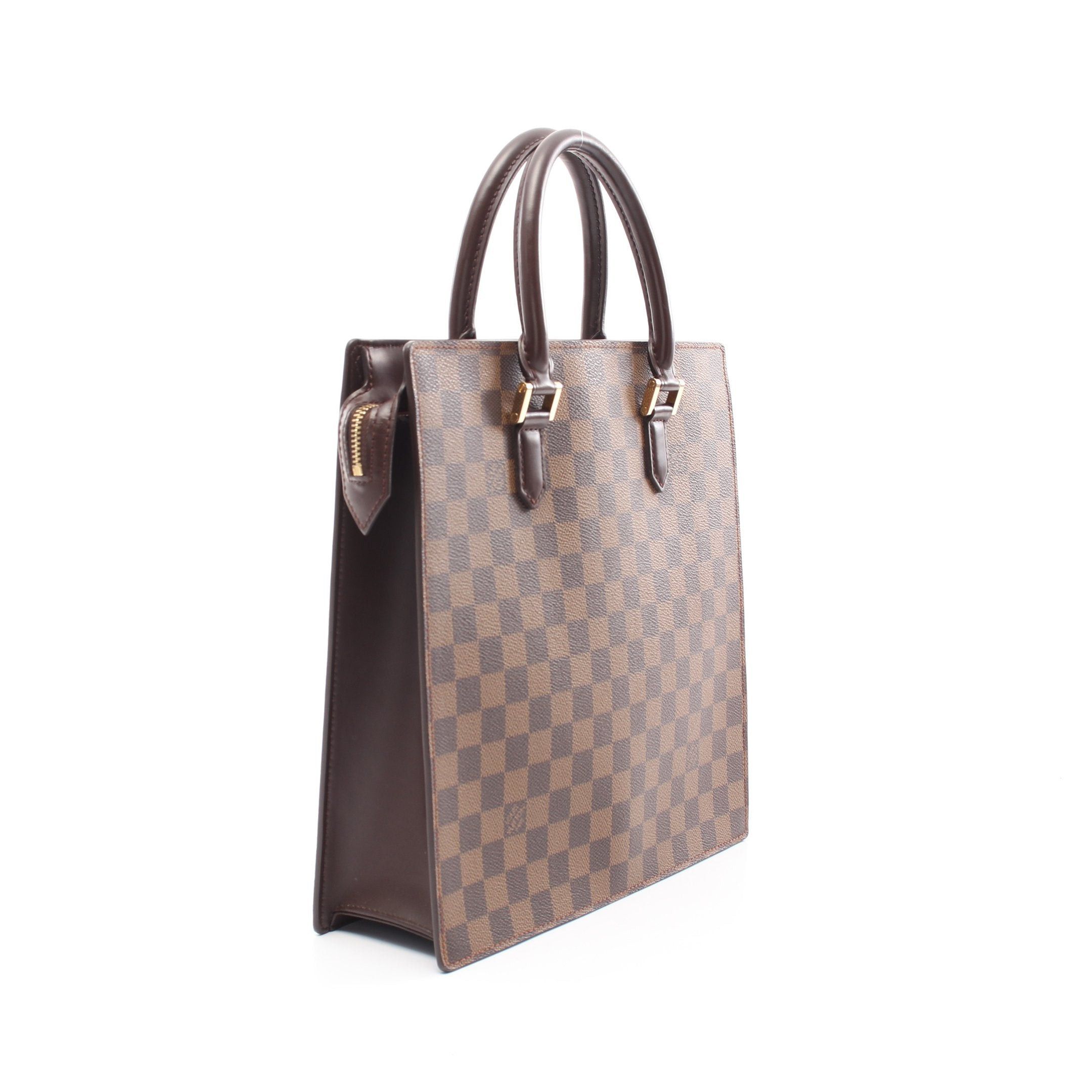 Louis Vuitton Louis Vuitton Venice Pm Damier Ebene Handbag Tote Bag Leather Brown Size ONE SIZE - 2 Thumbnail