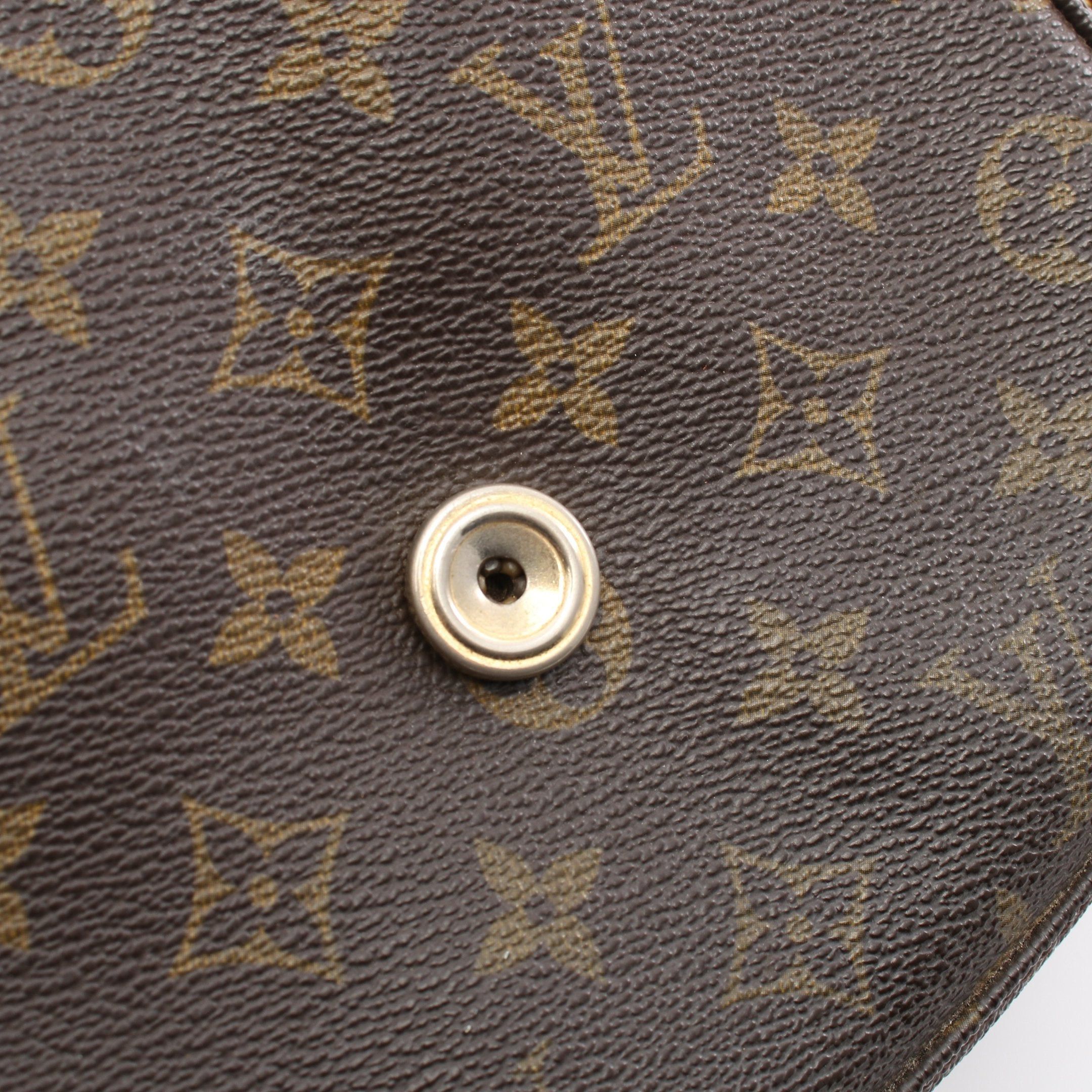 Louis Vuitton Louis Vuitton Sun Crew Mm Monogram Shoulder Bag Leather Brown Size ONE SIZE - 11 Thumbnail