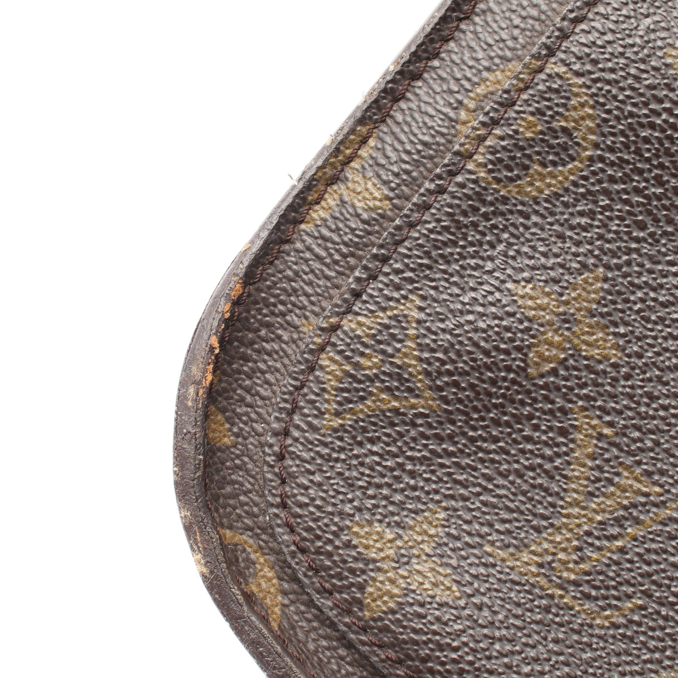 Louis Vuitton Louis Vuitton Sun Crew Mm Monogram Shoulder Bag Leather Brown Size ONE SIZE - 8 Thumbnail