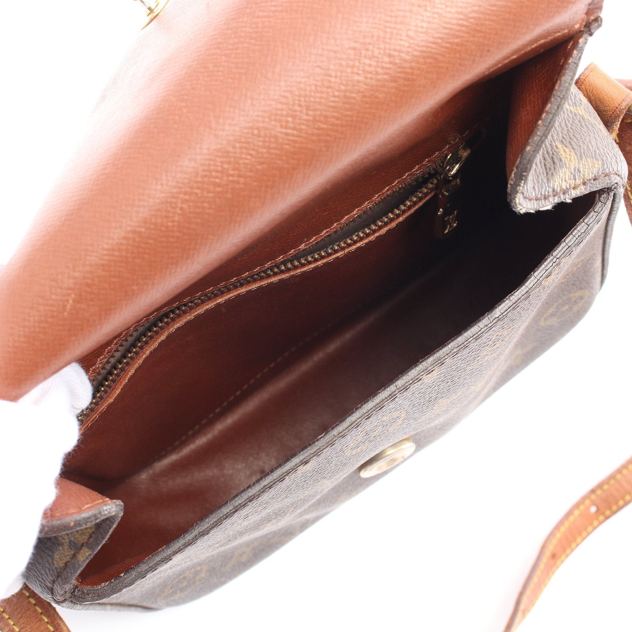 Louis Vuitton Louis Vuitton Sun Crew Mm Monogram Shoulder Bag Leather Brown Size ONE SIZE - 3 Thumbnail