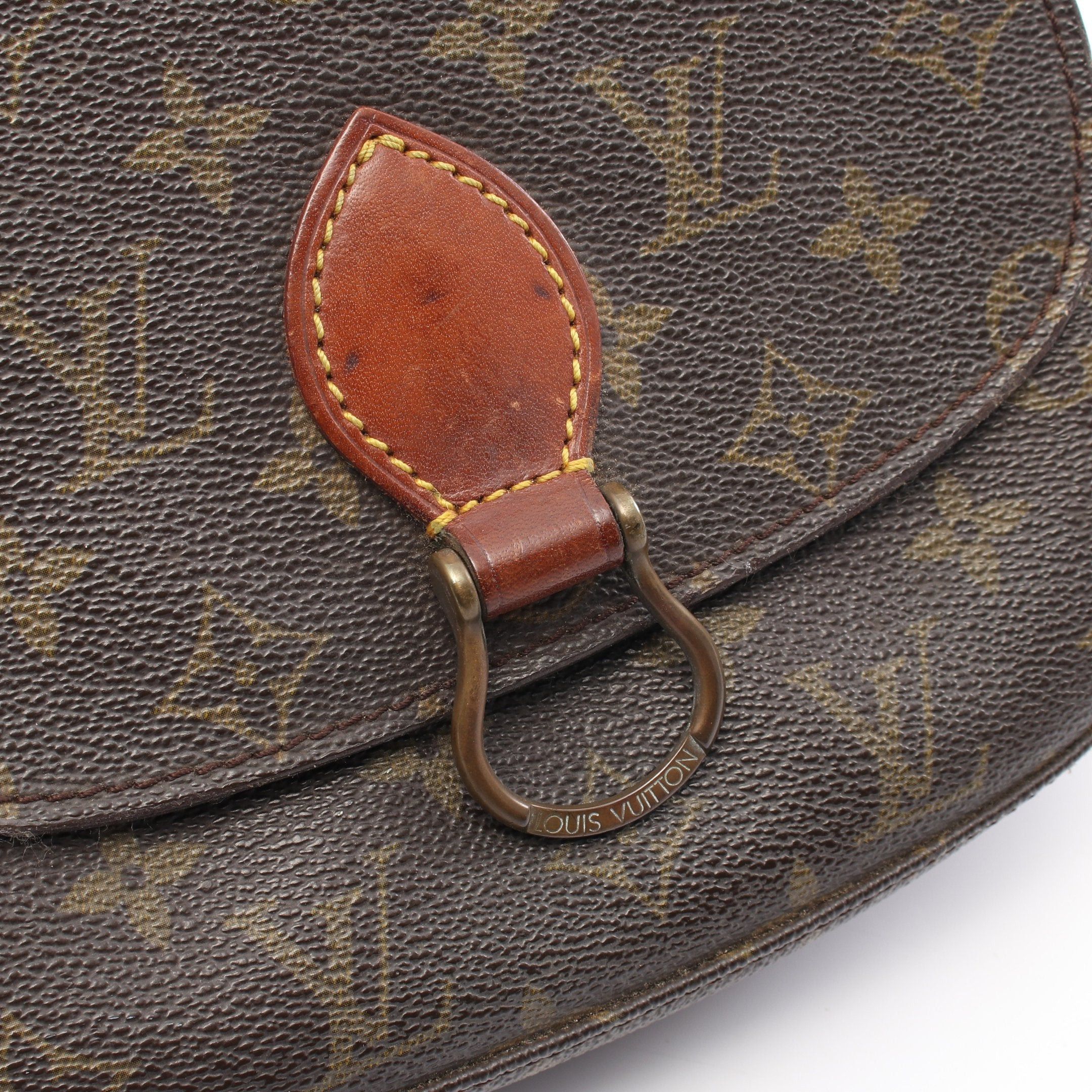 Louis Vuitton Louis Vuitton Sun Crew Mm Monogram Shoulder Bag Leather Brown Size ONE SIZE - 12 Thumbnail