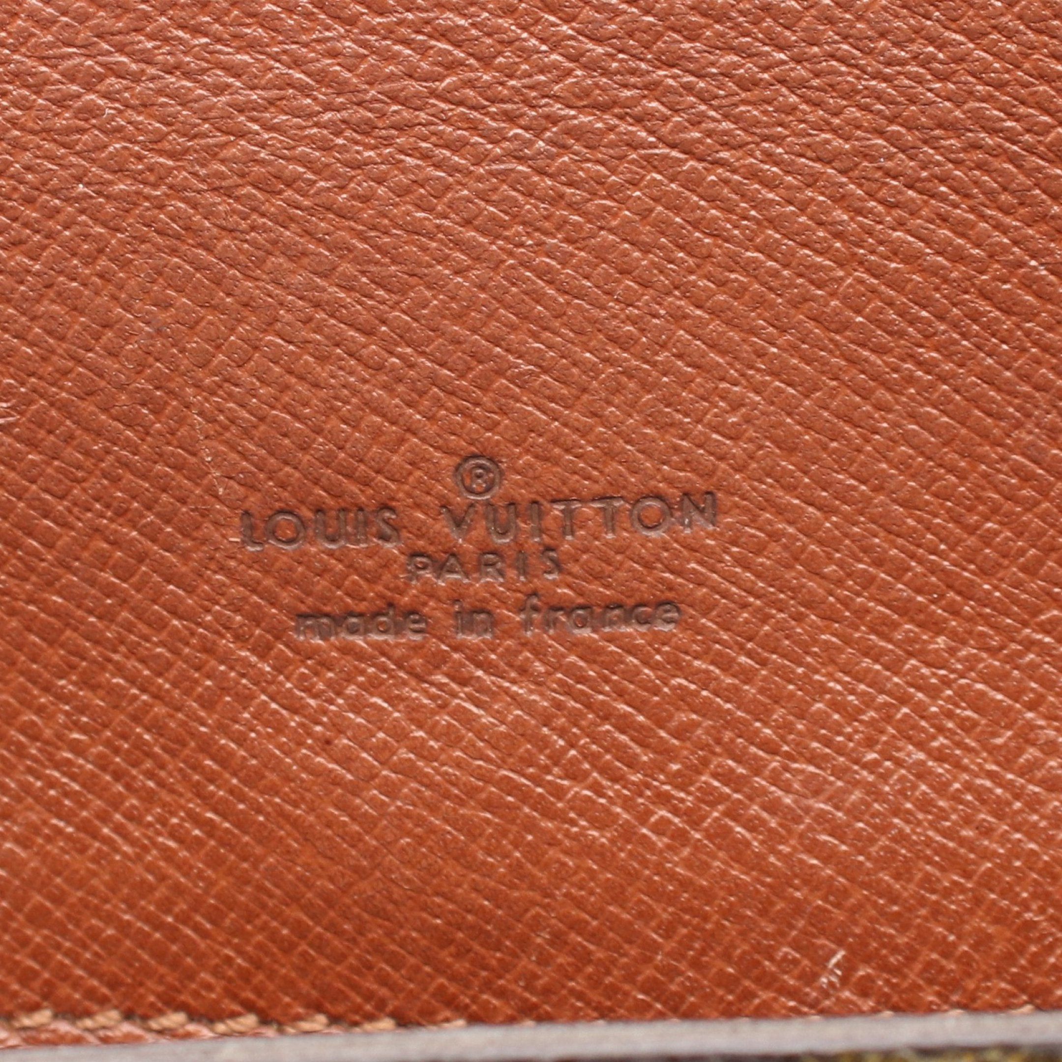 Louis Vuitton Louis Vuitton Sun Crew Mm Monogram Shoulder Bag Leather Brown Size ONE SIZE - 4 Thumbnail