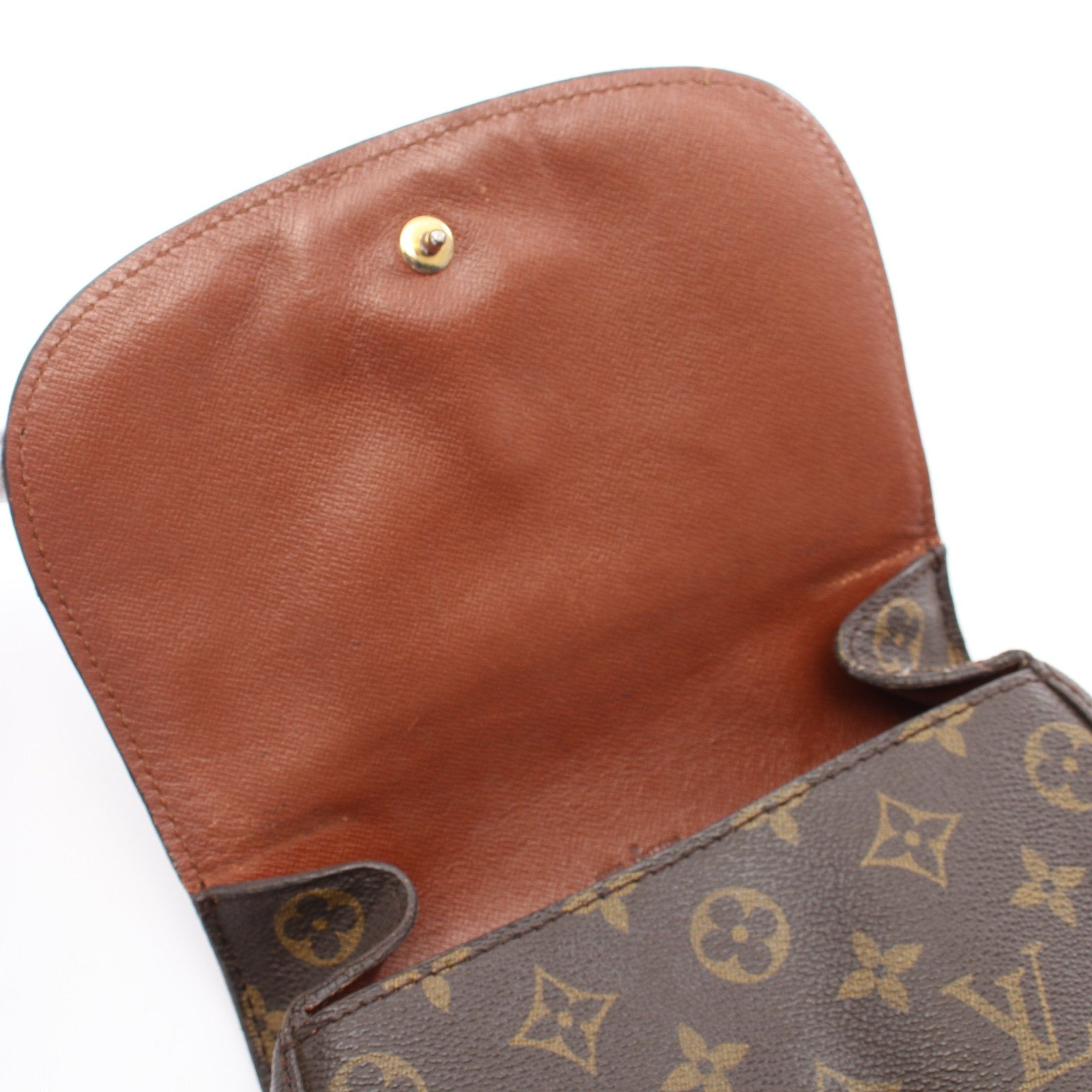 Louis Vuitton Louis Vuitton Sun Crew Mm Monogram Shoulder Bag Leather Brown Size ONE SIZE - 10 Thumbnail