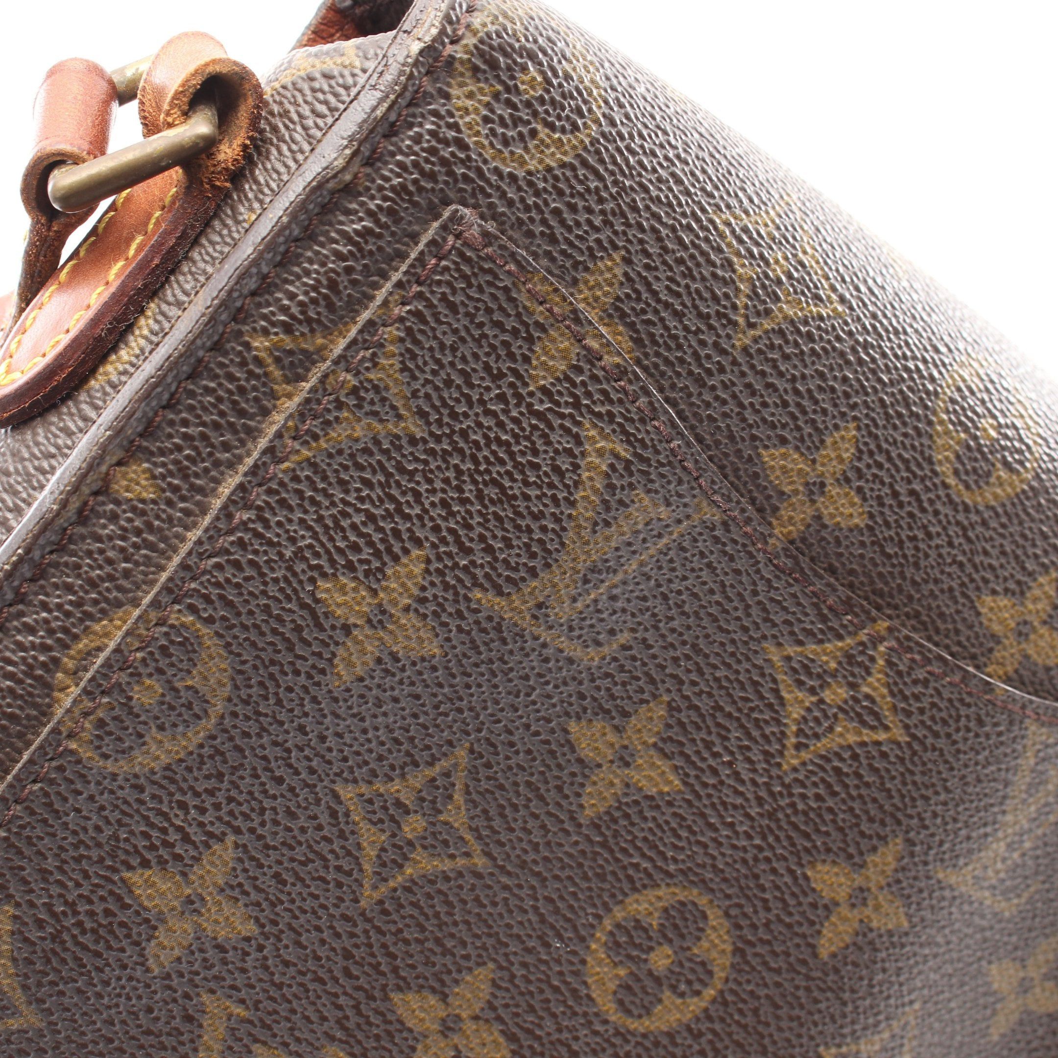 Louis Vuitton Louis Vuitton Sun Crew Mm Monogram Shoulder Bag Leather Brown Size ONE SIZE - 9 Thumbnail