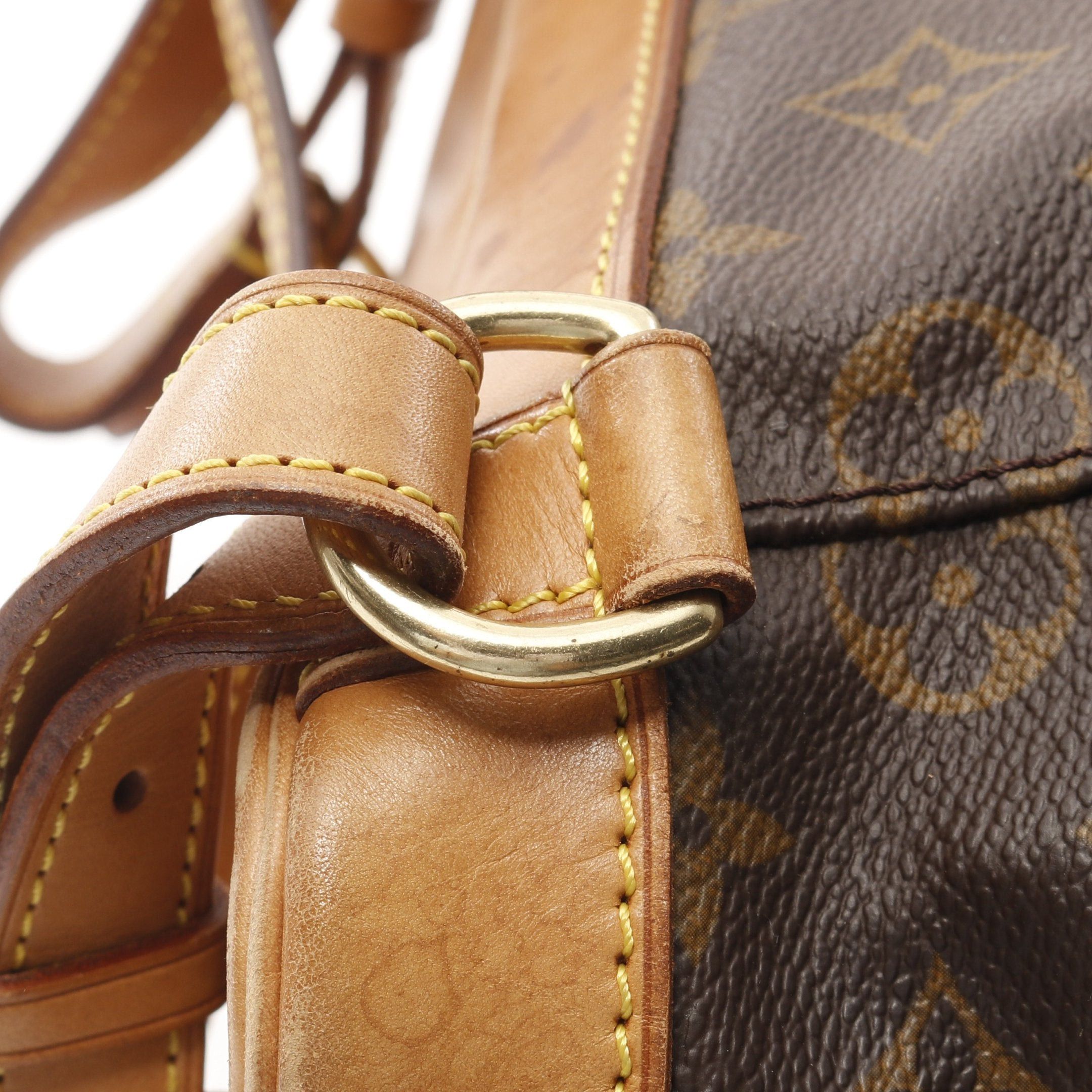 Louis Vuitton Louis Vuitton Montsouris Mm Monogram Backpack Rucksack Leather Brown Size ONE SIZE - 8 Thumbnail