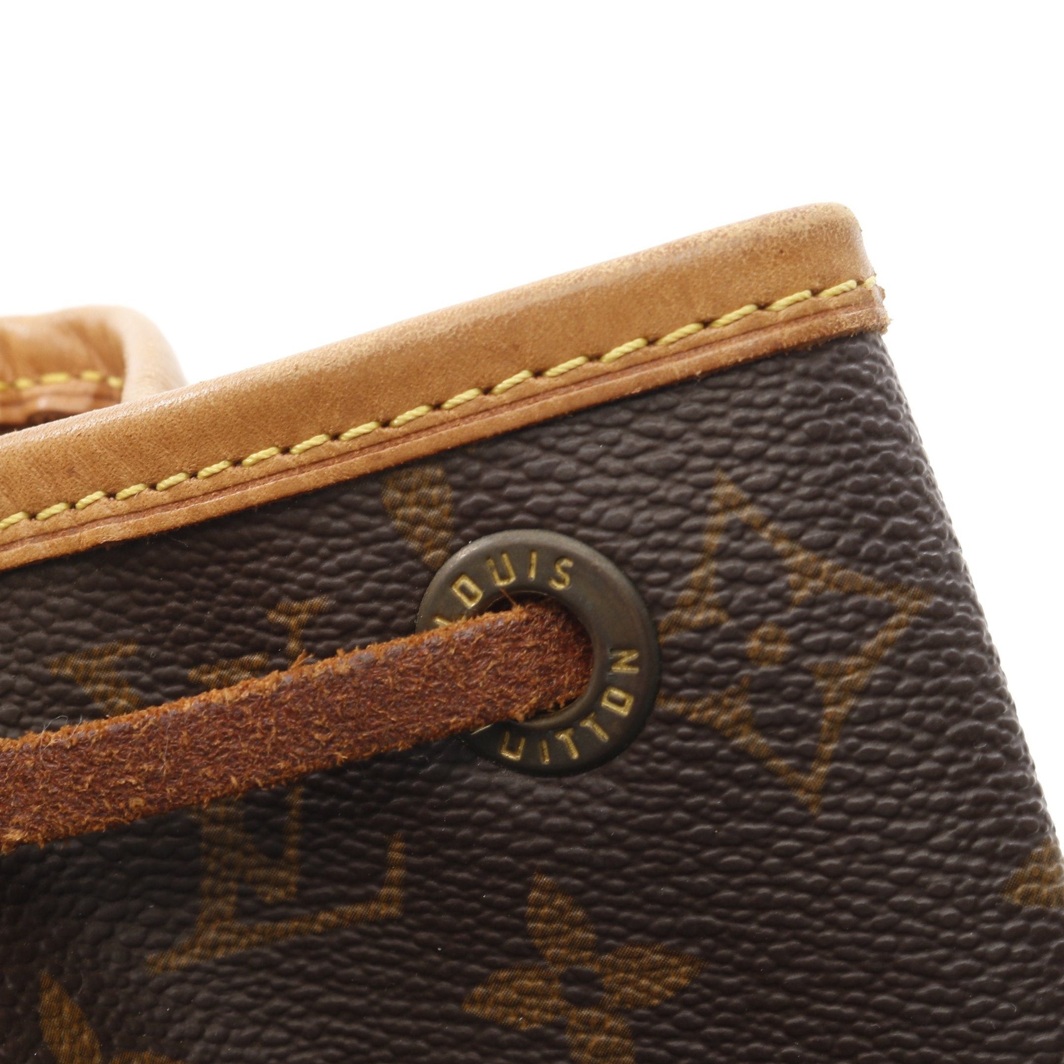 Louis Vuitton Louis Vuitton Montsouris Mm Monogram Backpack Rucksack Leather Brown Size ONE SIZE - 12 Thumbnail