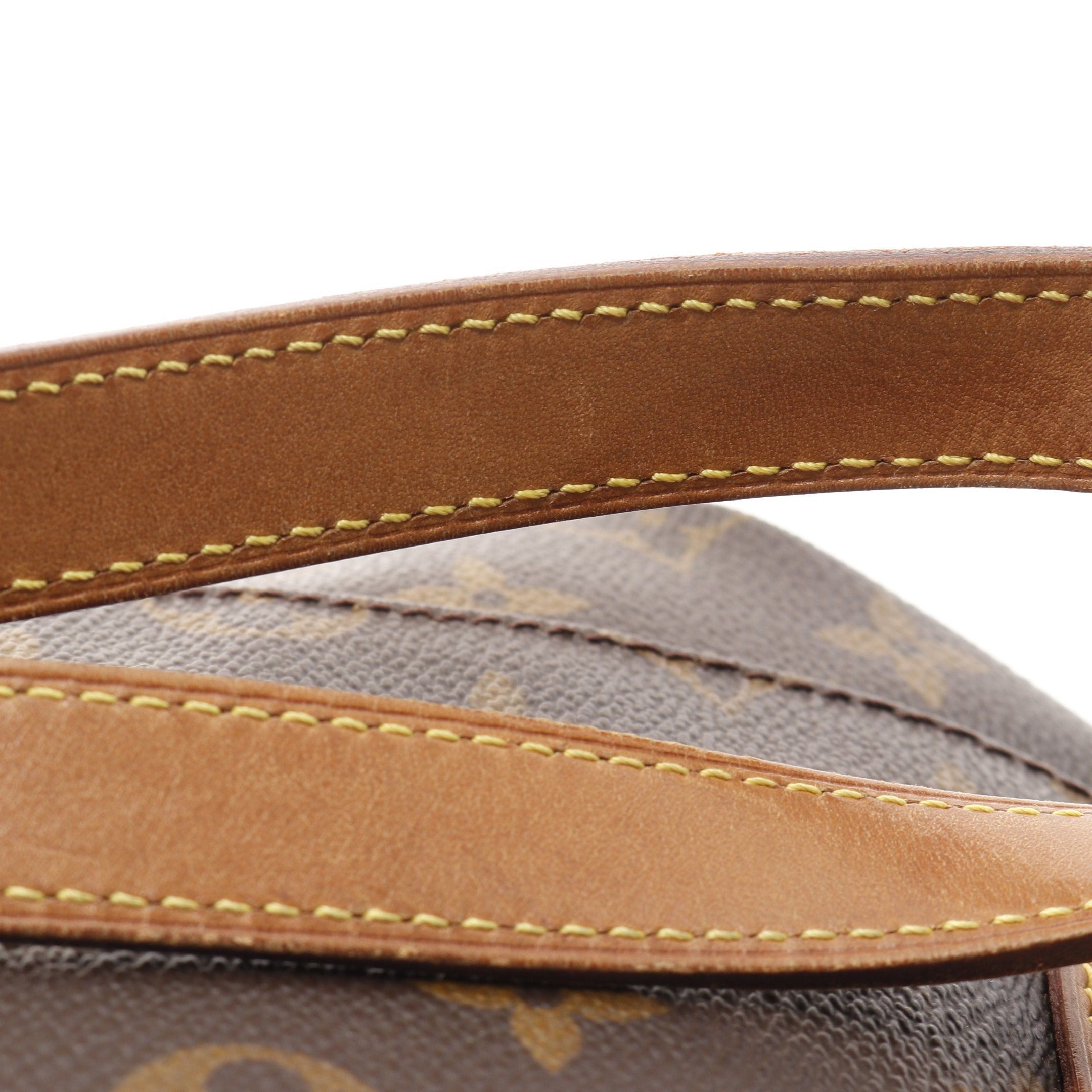 Louis Vuitton Louis Vuitton Montsouris Mm Monogram Backpack Rucksack Leather Brown Size ONE SIZE - 7 Thumbnail