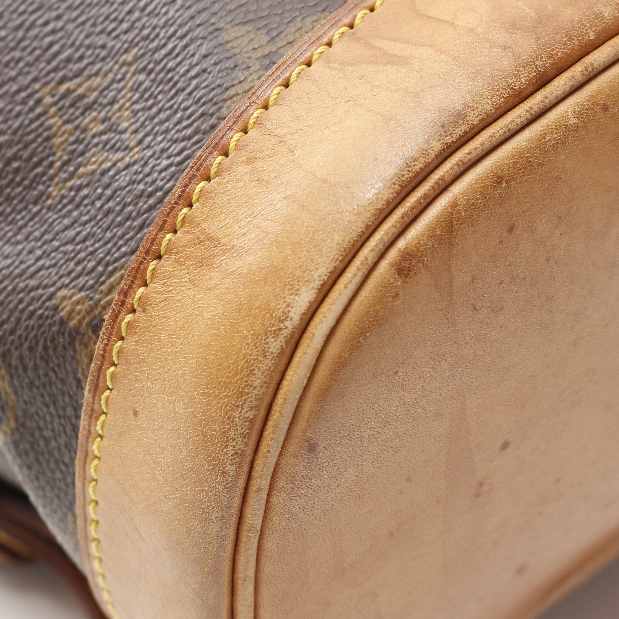 Louis Vuitton Louis Vuitton Montsouris Mm Monogram Backpack Rucksack Leather Brown Size ONE SIZE - 6 Thumbnail